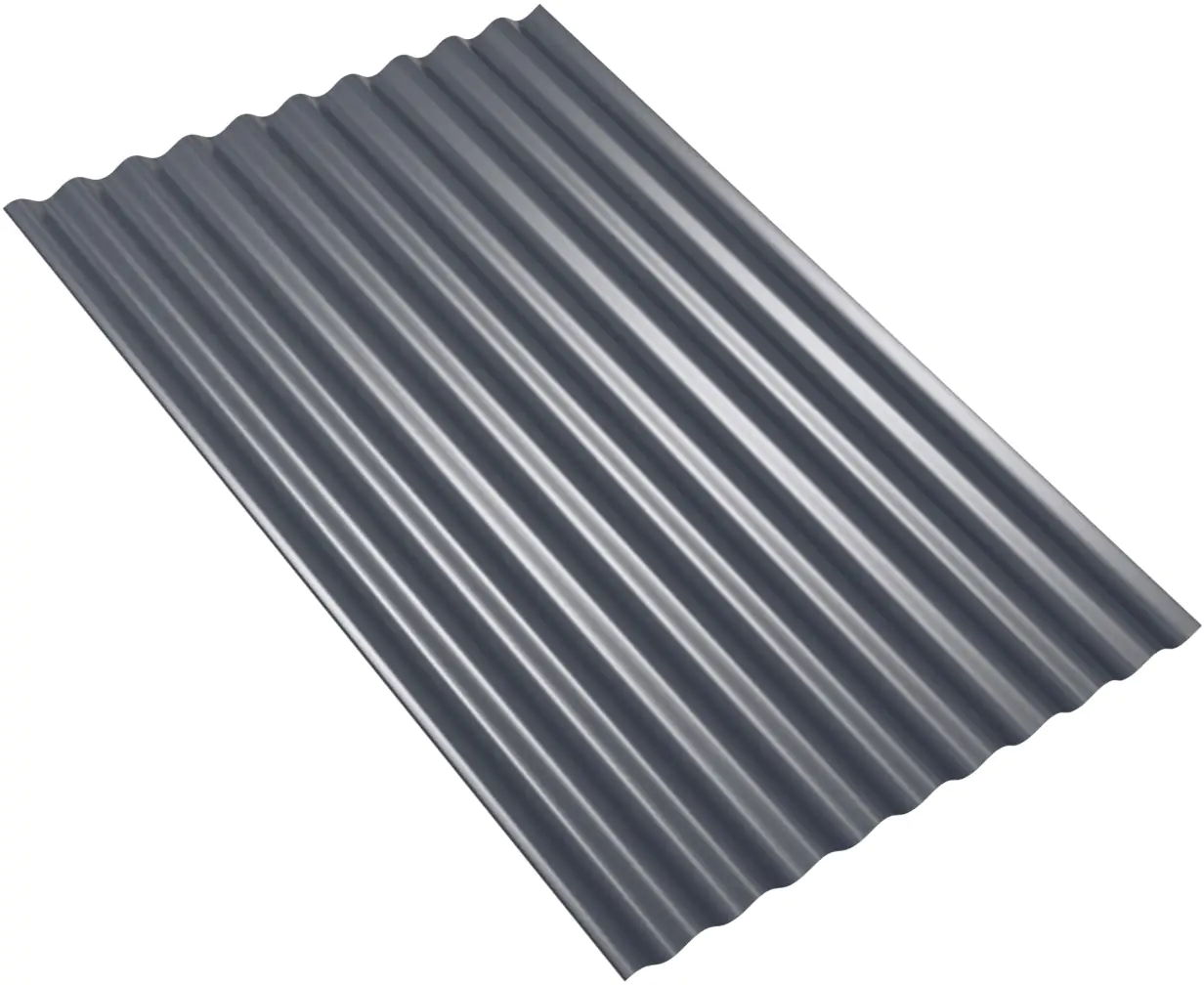 Weckman Wellblech Sinus 76/18 120 x 76 cm 0,4 mm anthrazit