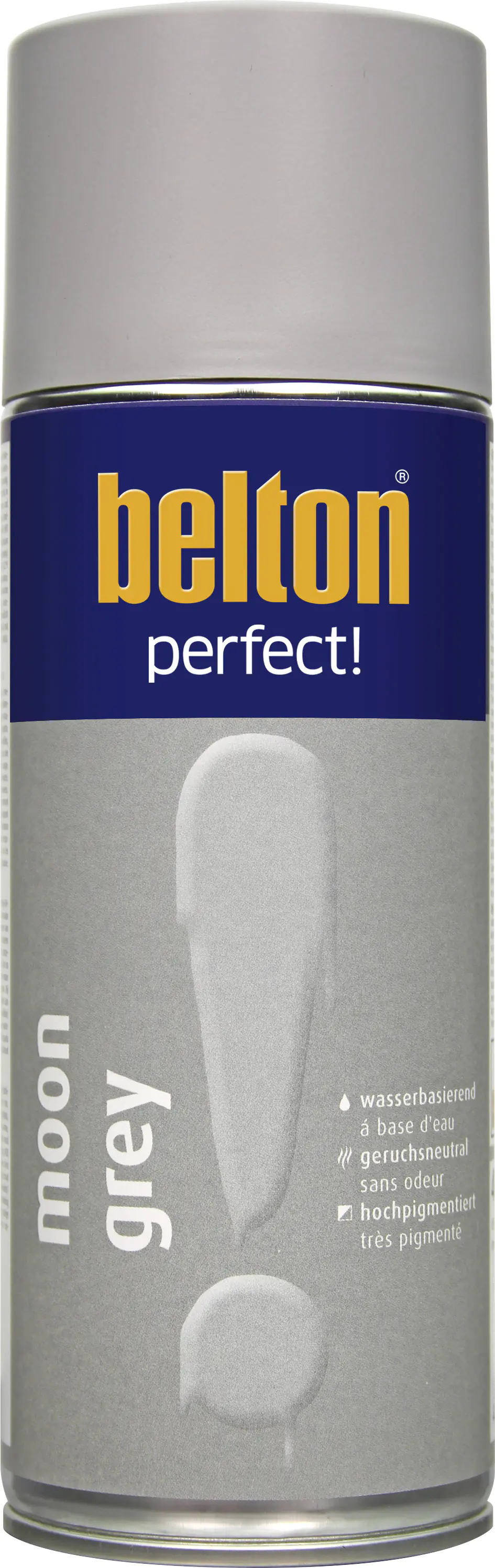 Belton perfect Lackspray 400 ml Moon grey seidenmatt