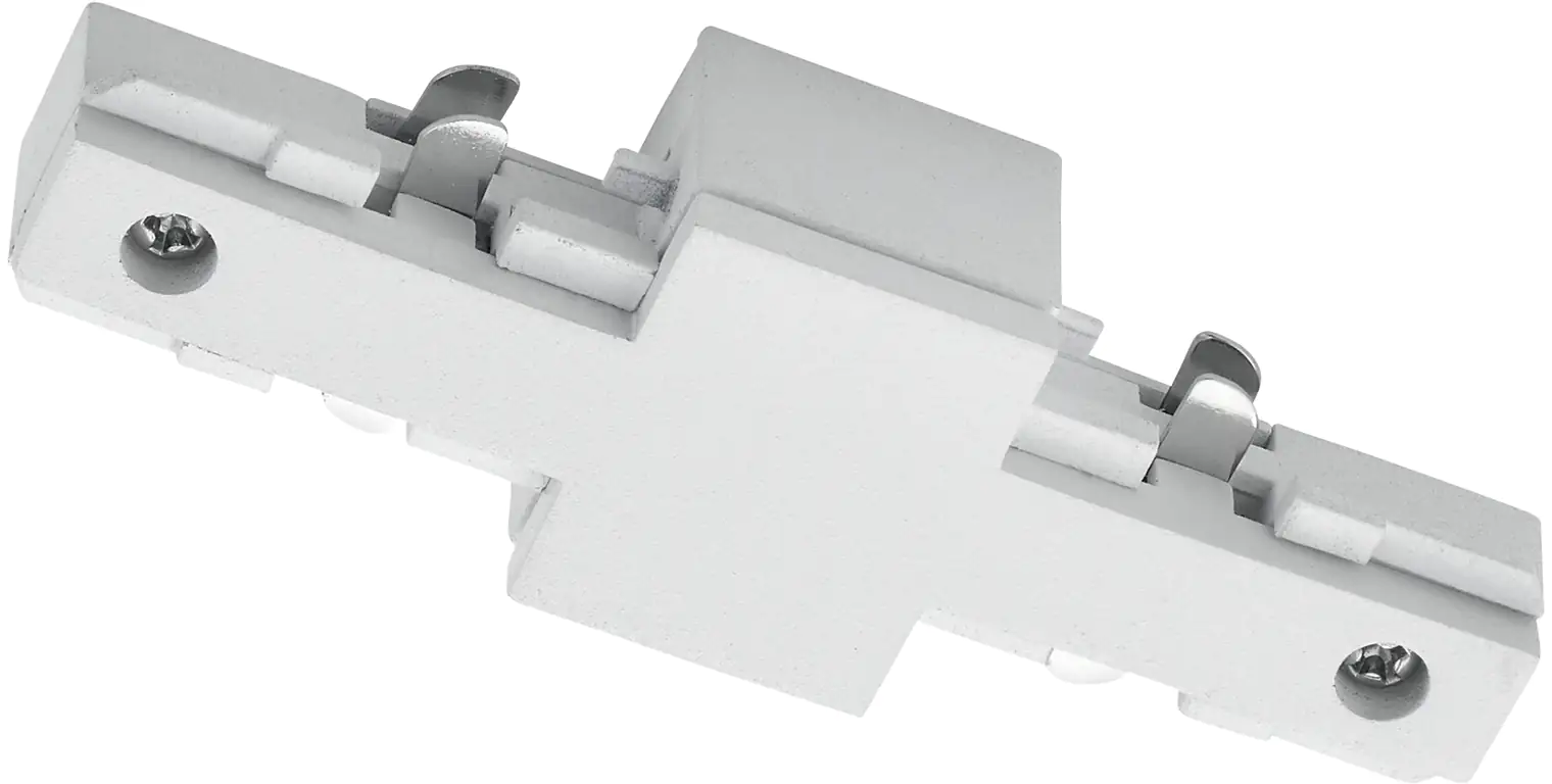 Trio Leuchten Gerader Verbinder DUOline weiß matt