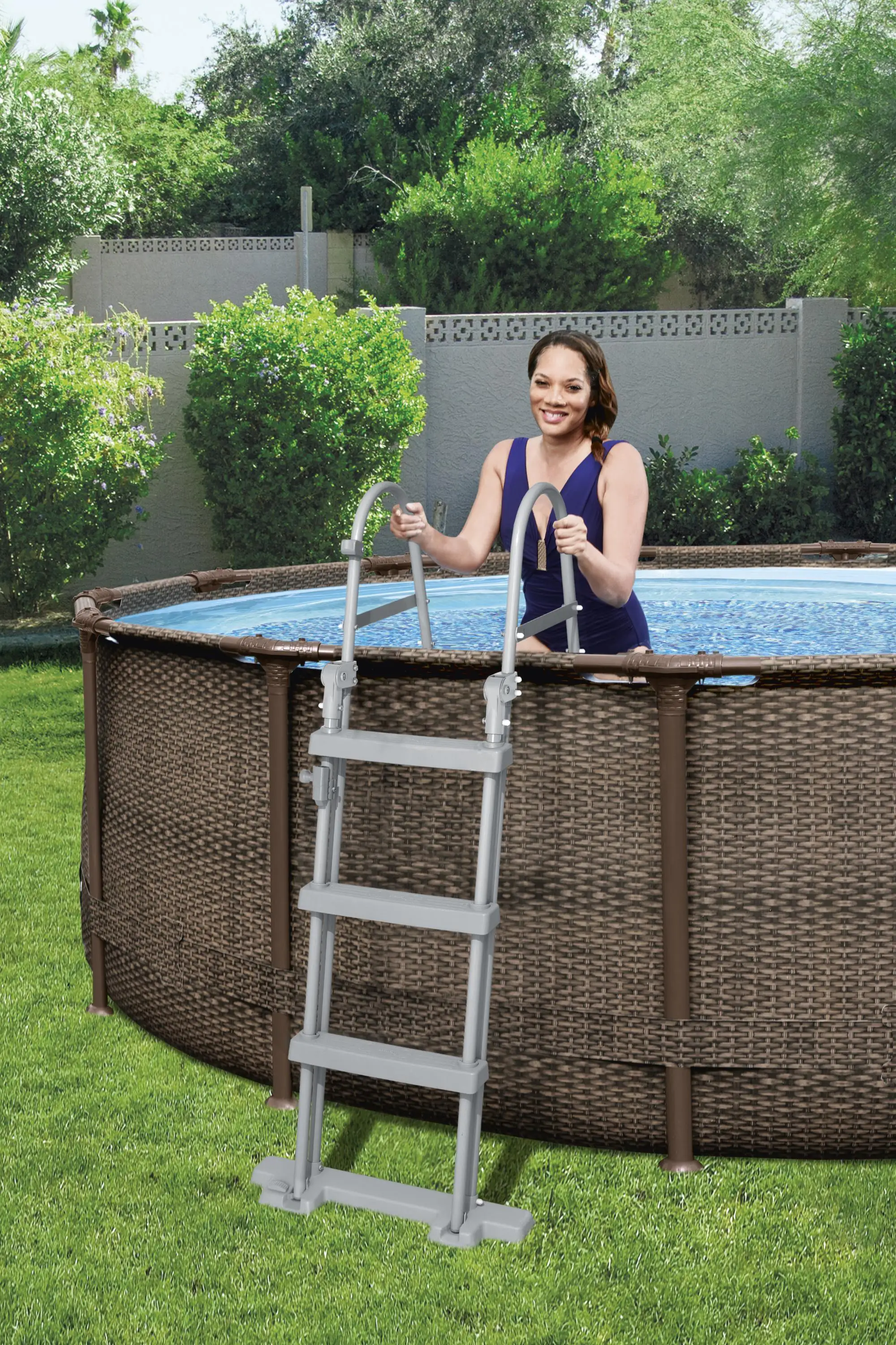 Bestway Flowclear Sicherheitsleiter 107 cm