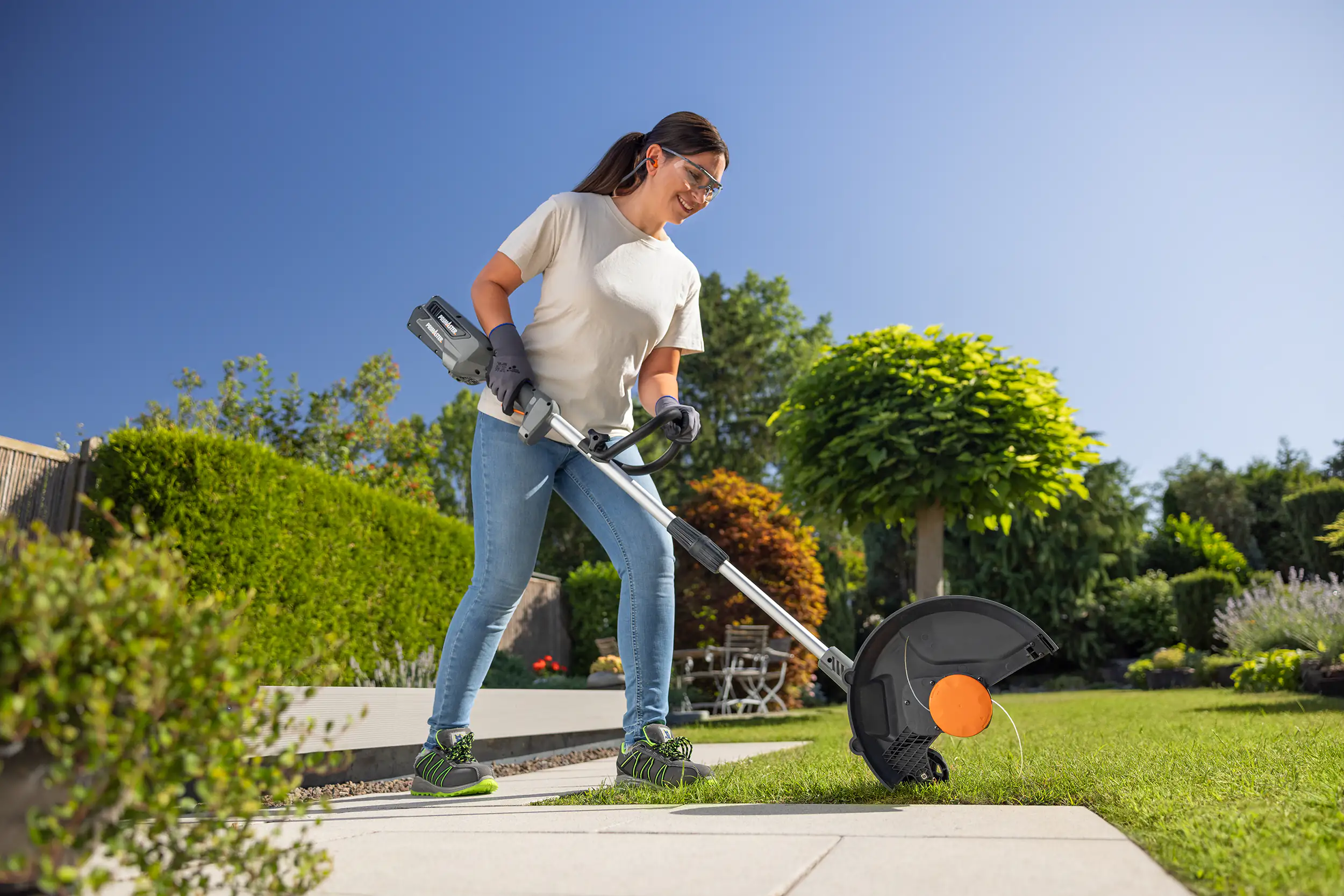 Primaster Akku-Trimmer PMAT 40 V ohne Akku und Ladegerät