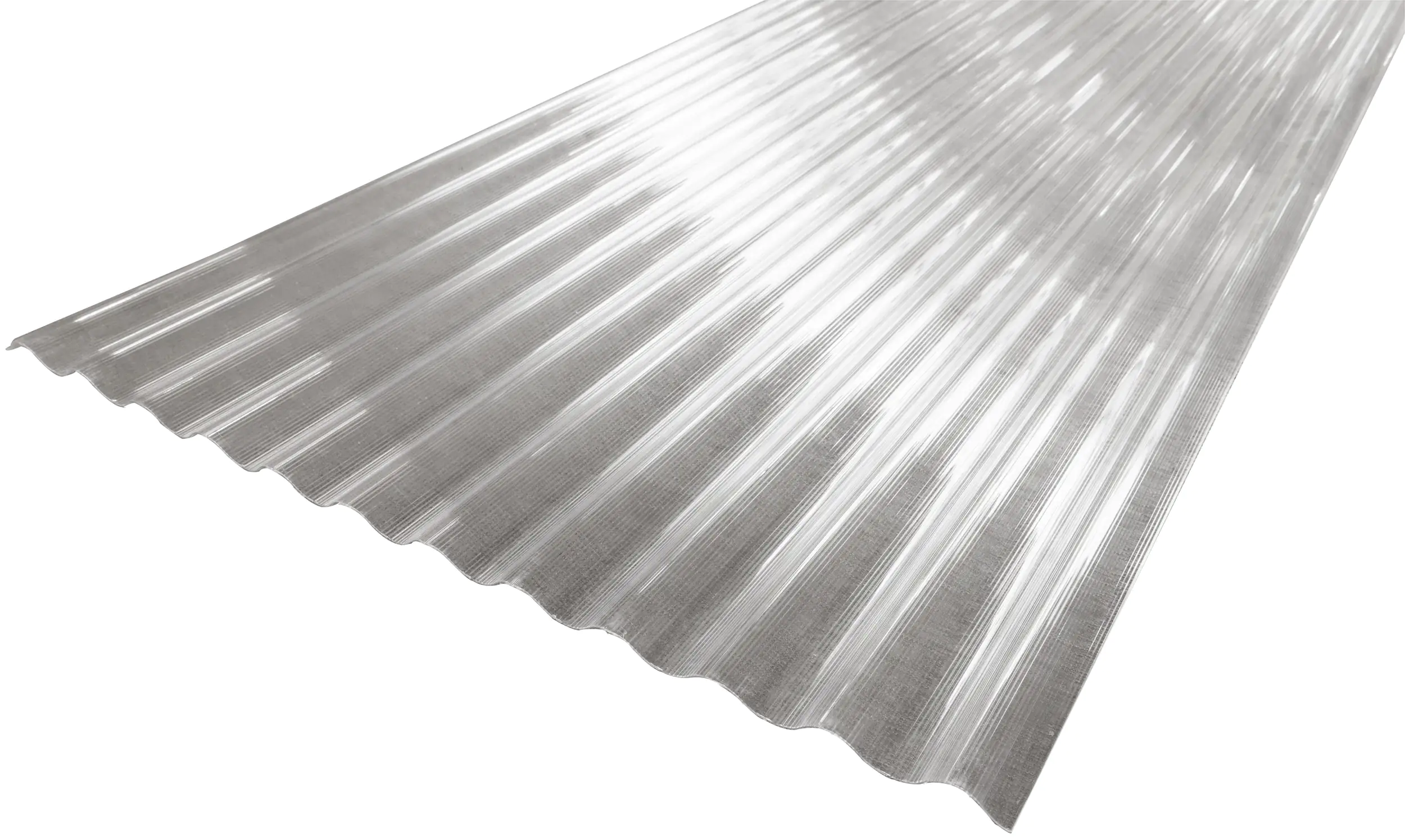 Gutta Polycarbonat-Wellplatte Sinus 76/18 200 x 90 cm 1,4 mm klar