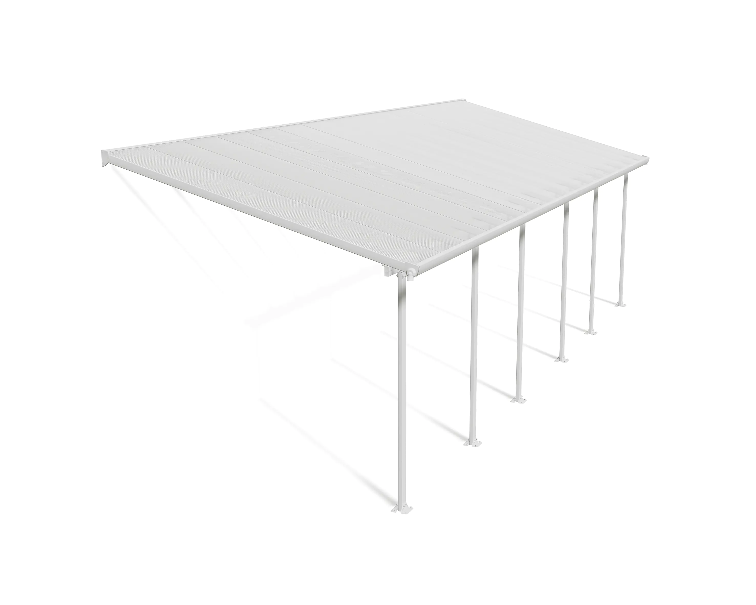 Canopia Terrassendach 915 x 300 cm weiß