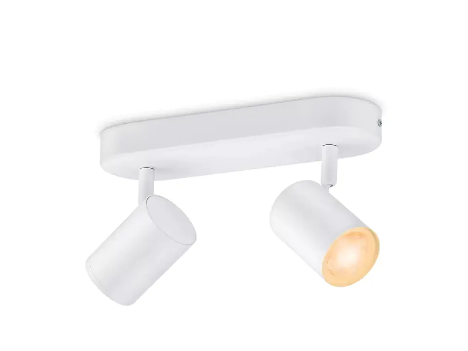 Wiz 2er Spot Imageo 5W RGB weiß