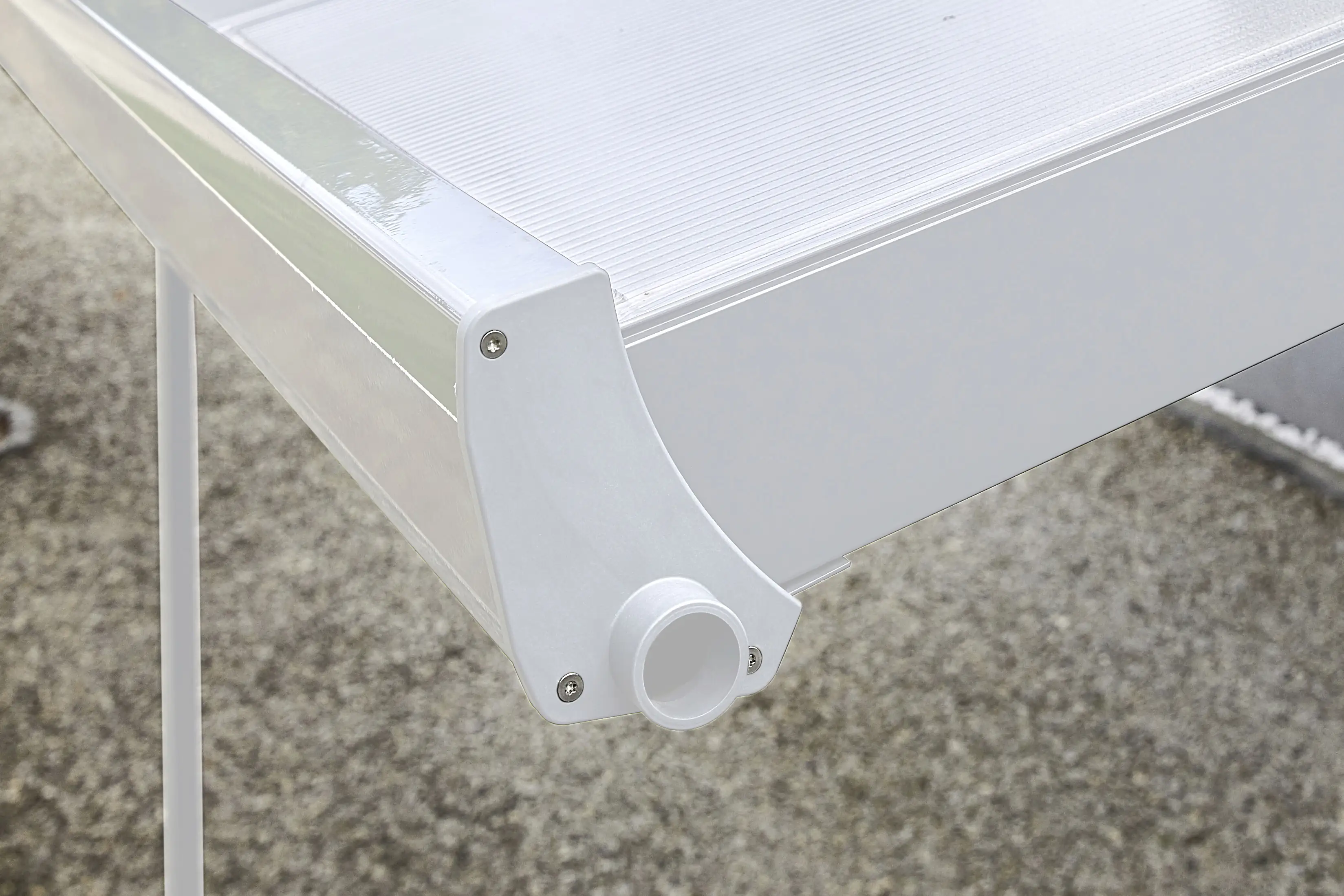 Gutta Terrassenüberdachung Basic 306x306cm weiß