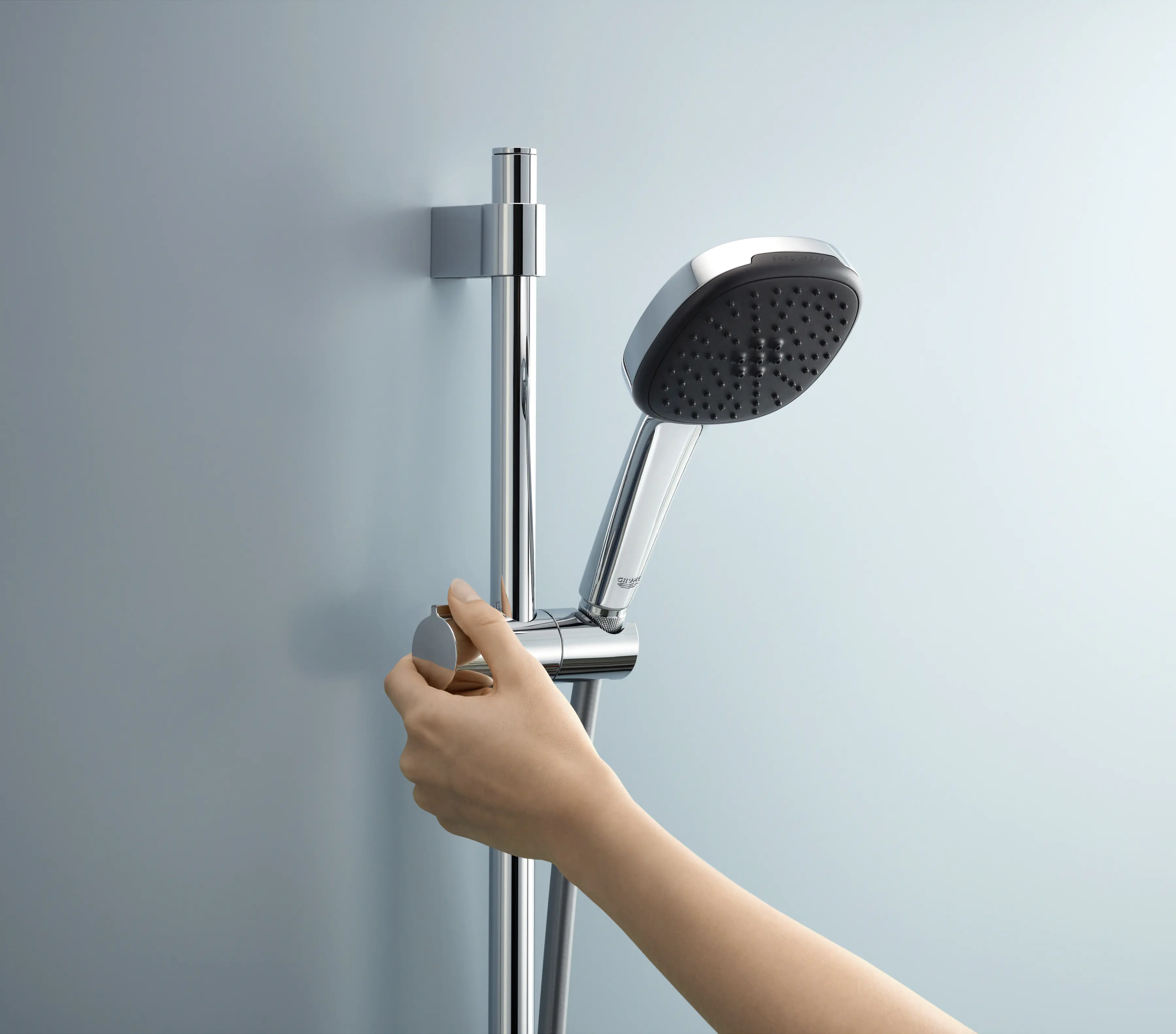 Grohe Brausestange 3 Strahlarten Vitalio Comfort 110 chrom 60 cm