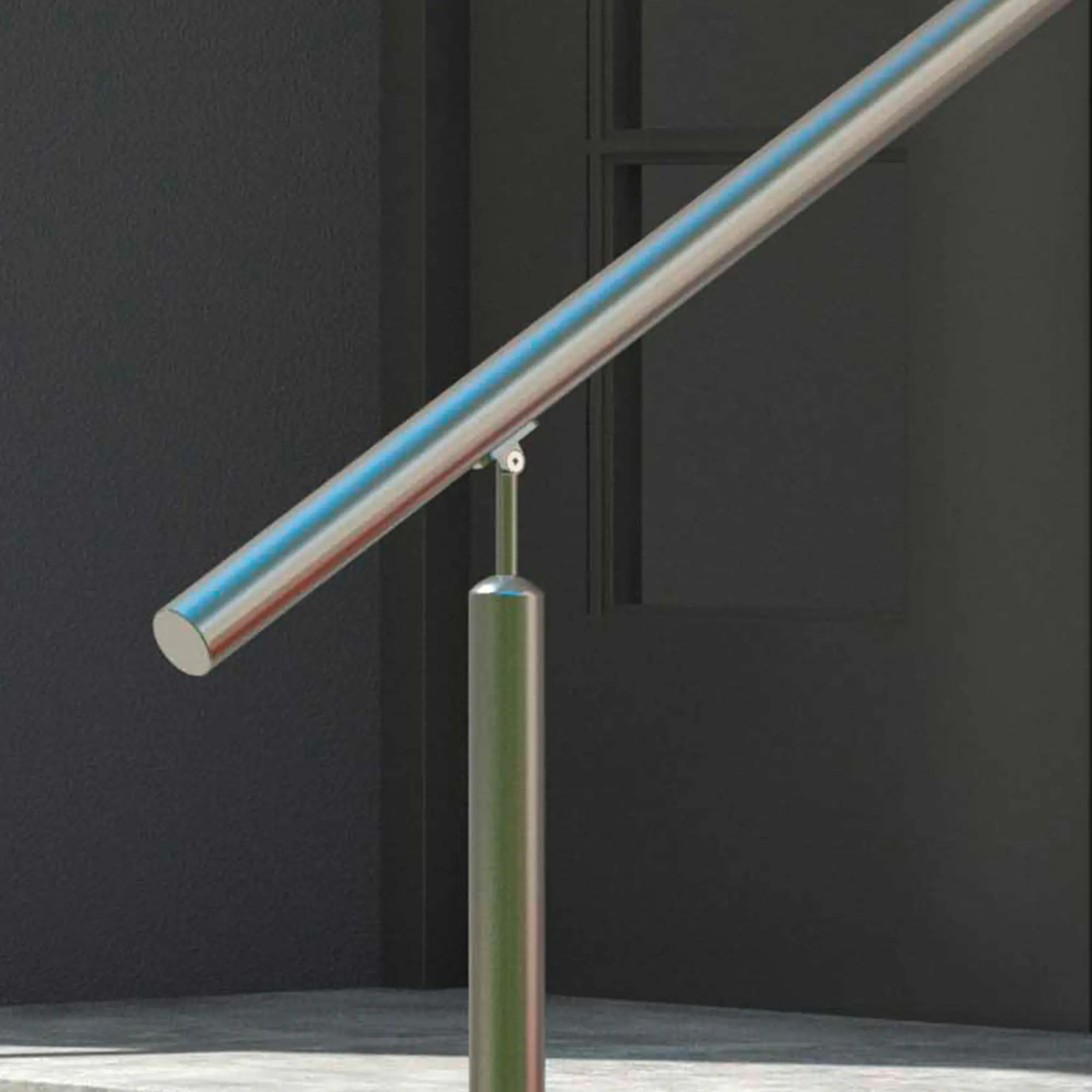 DOLLE Eingangsgeländer PS 510 Edelstahl 150 cm 1 Pfosten