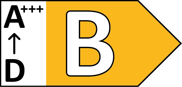 Energieeffizienzklasse: B