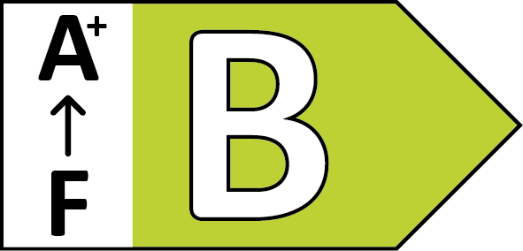 Energieeffizienzklasse: B