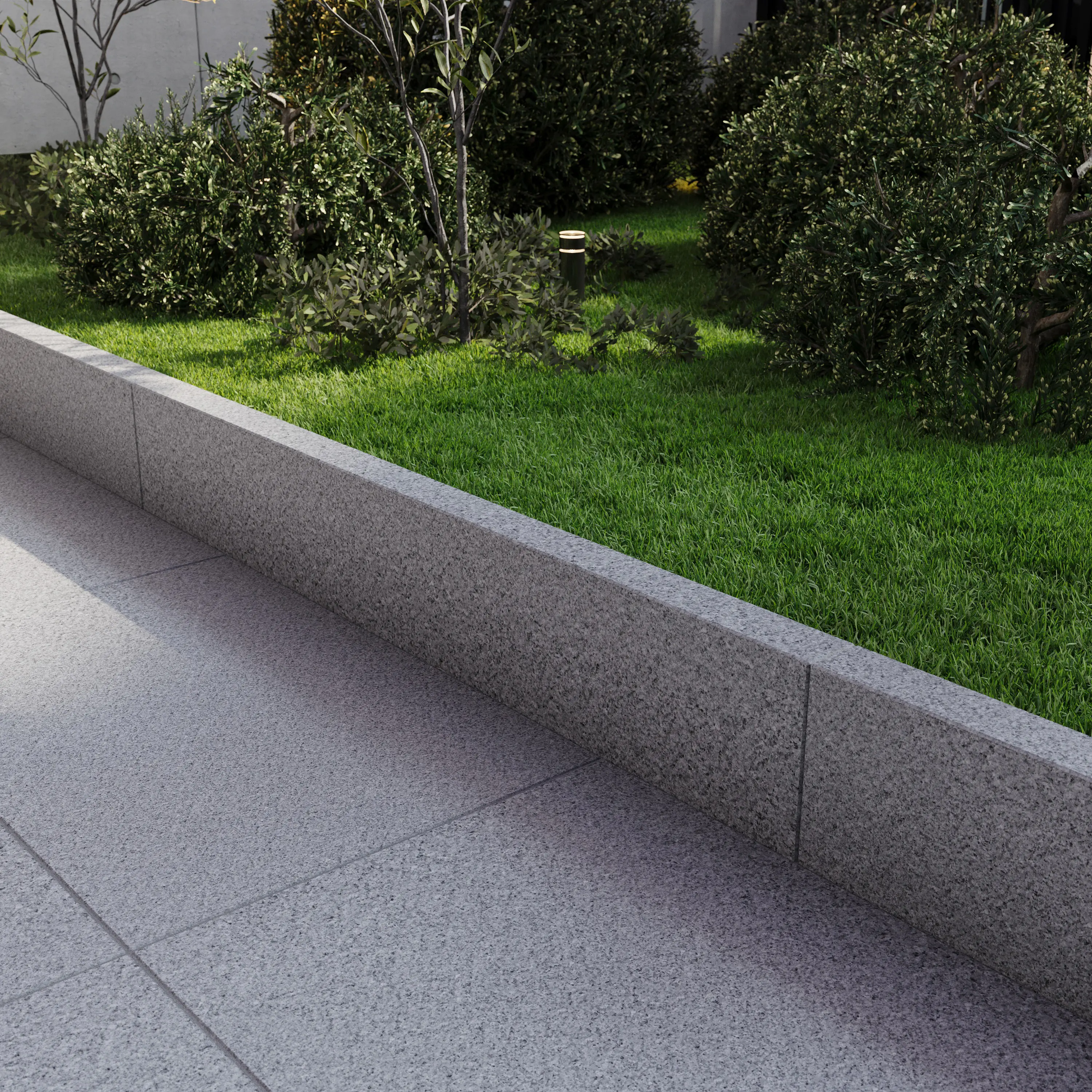 Kantenstein Granit 100 x 18 x 6 cm grau