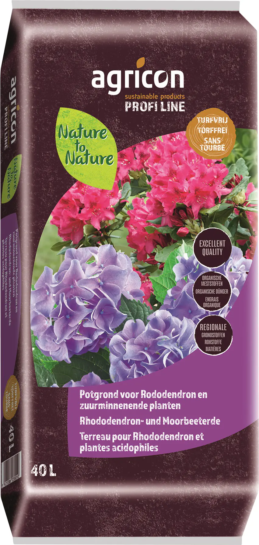 Agricon Profiline Moorbeeterde 40 L torffrei