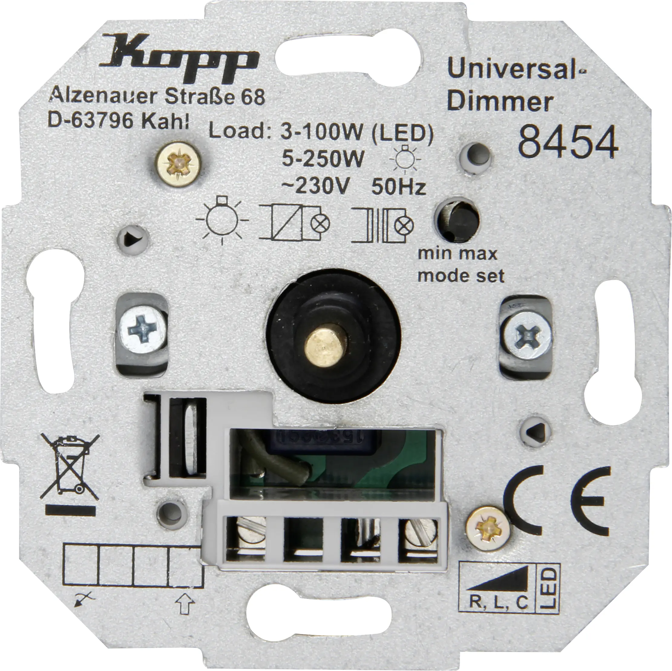 Kopp Universaldimmer LED 3-170 W 845000186