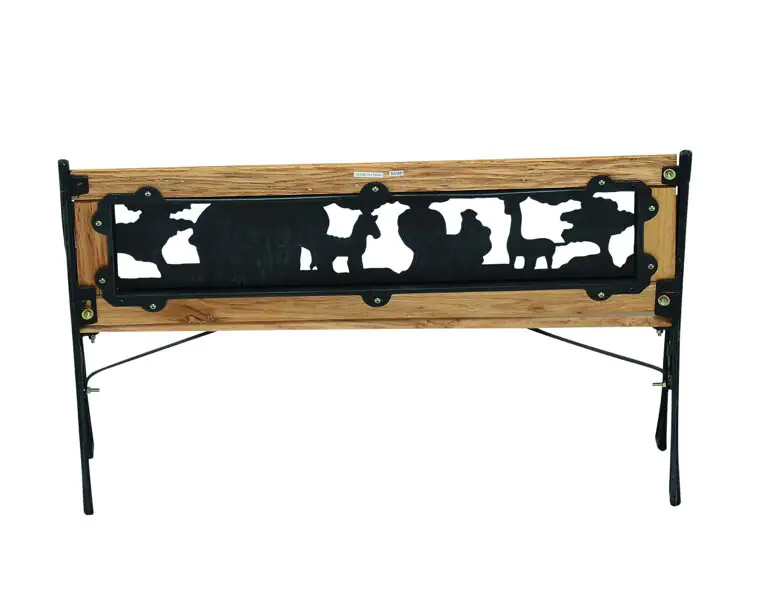 Siena Garden Kindergussbank Zoo-Park 41 x 84 x 52,5 cm