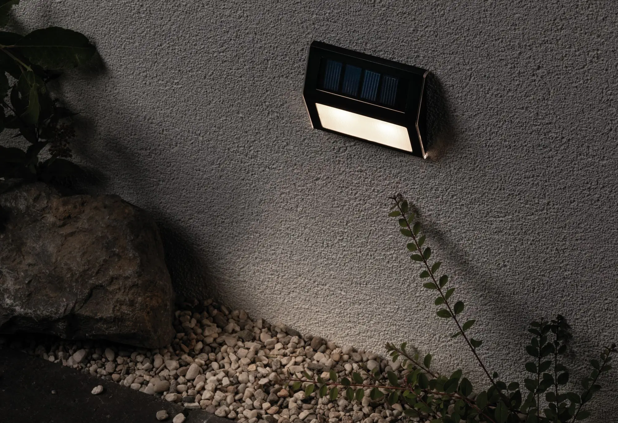 Paulmann LED Solar Treppenleuchte Dayton anthrazit warmweiß