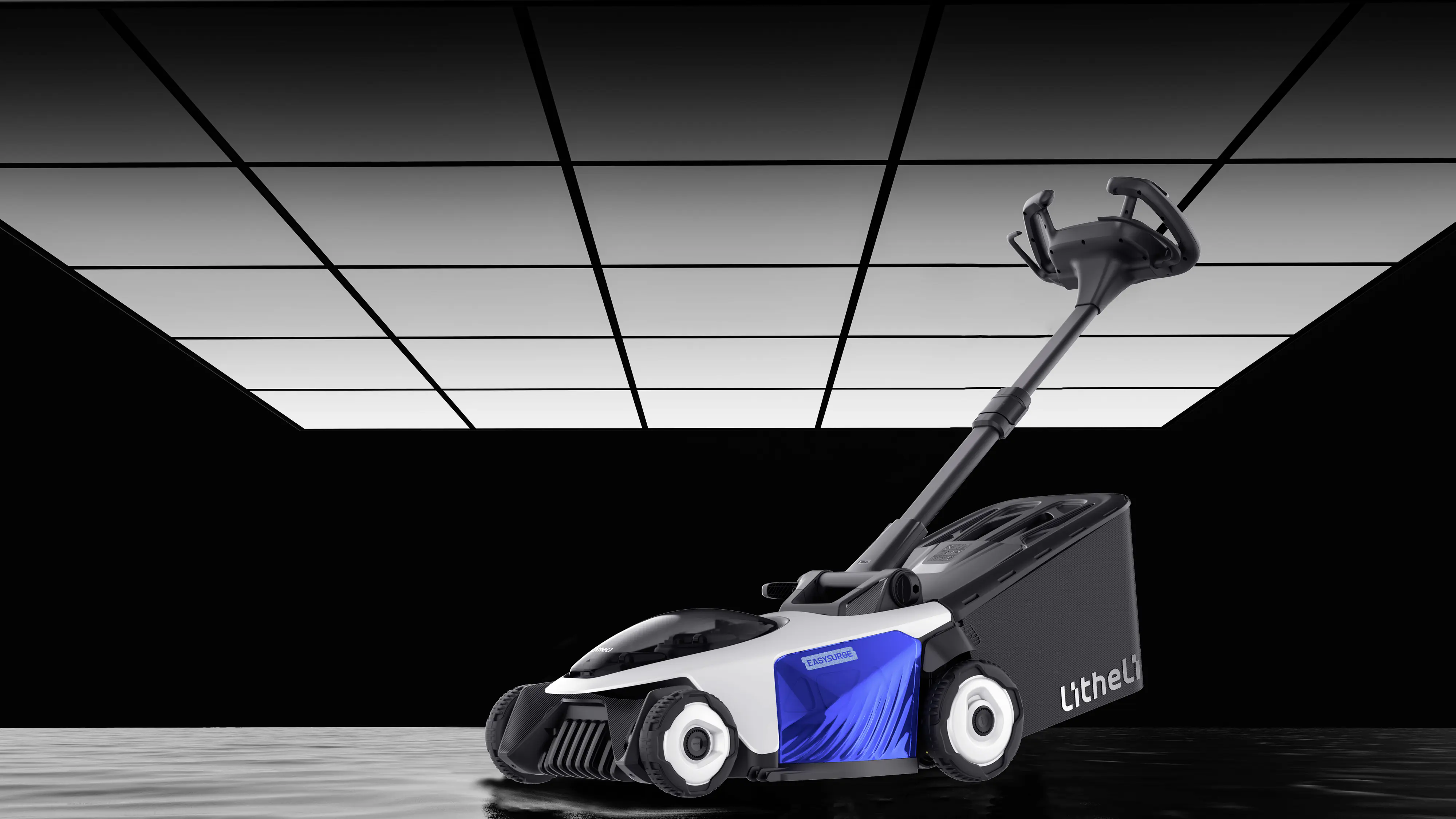 Litheli Akku-Rasenmäher EasySurge 2 x 20 V inkl. 2 Akkus 4.0 Ah
