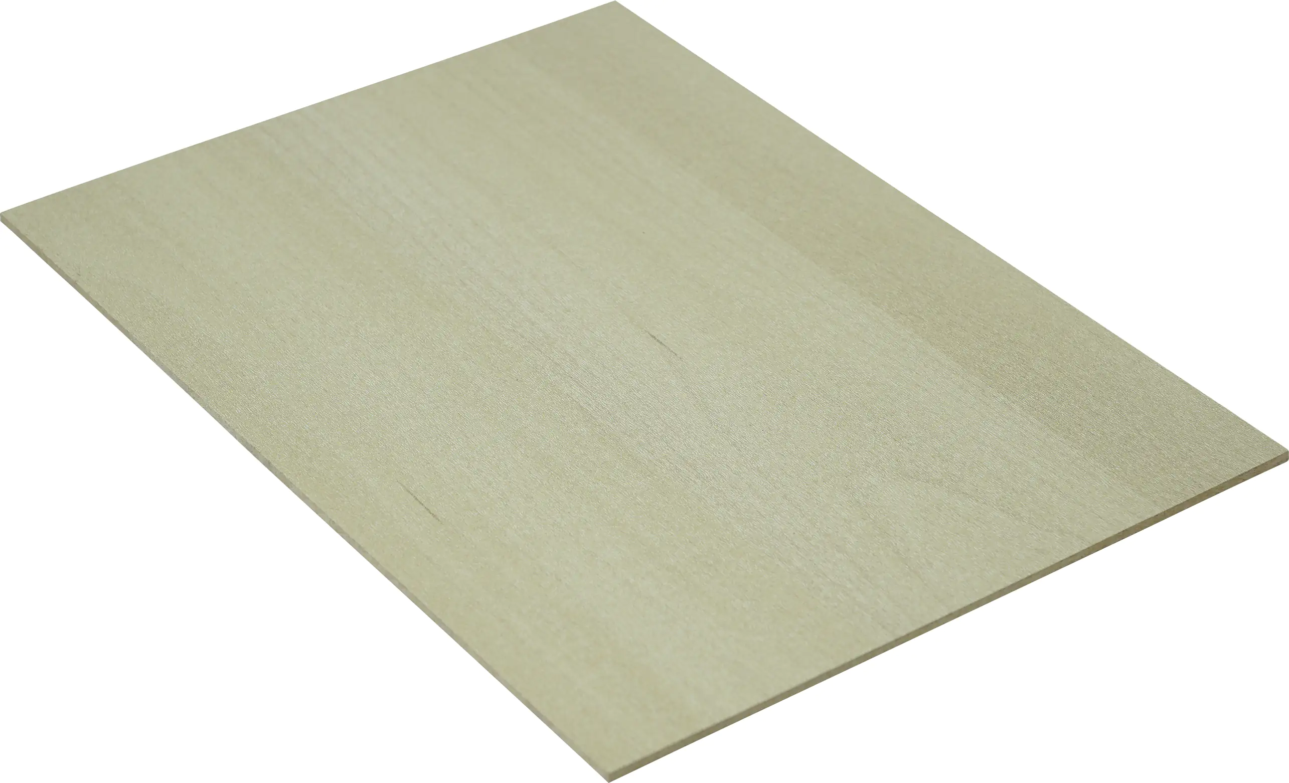Dünn HDF-Platte Ahorn 120 x 60 cm, 3 mm