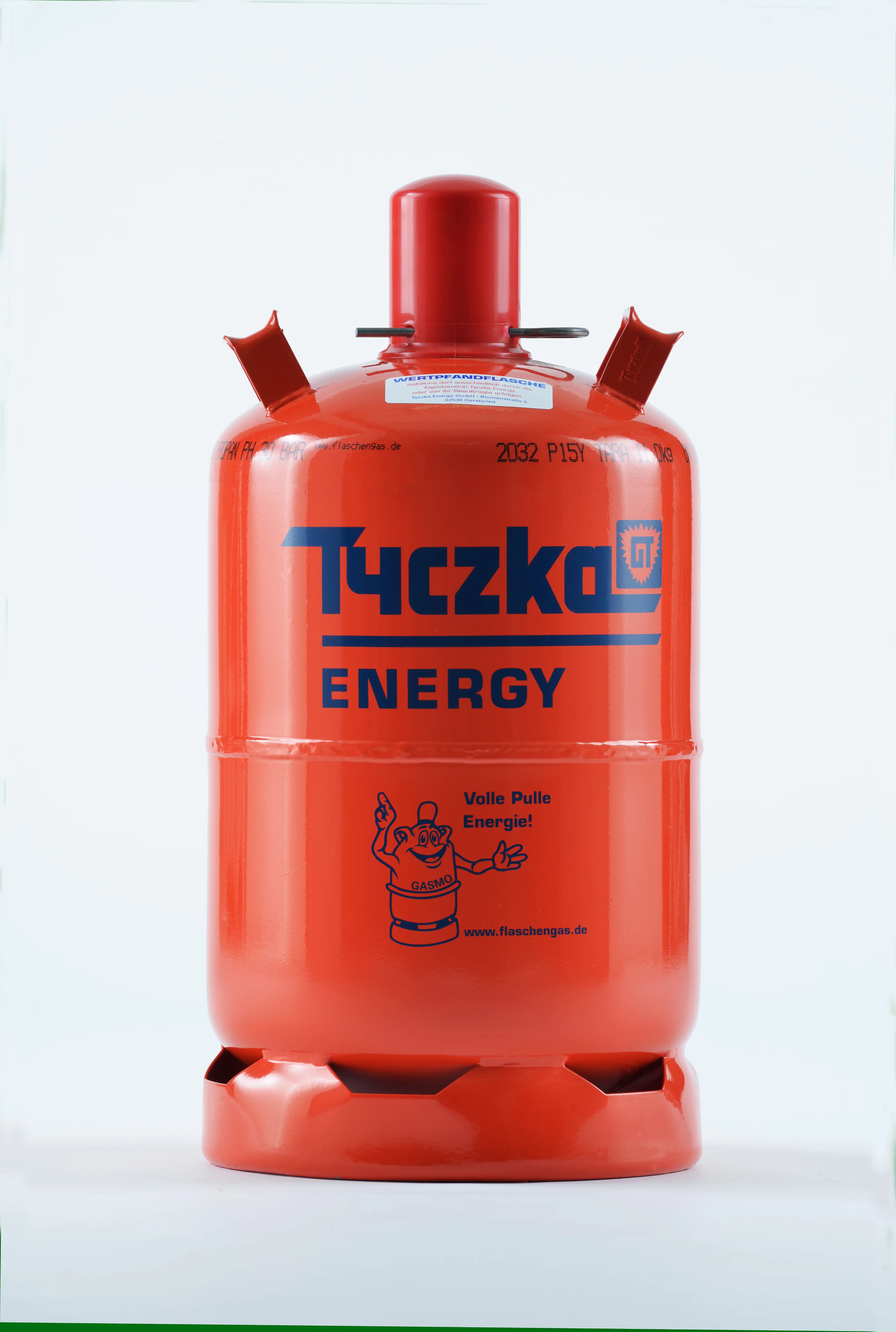 Tyczka Propangas 11 kg rot Flasche + Füllung Pfandflasche inkl. Füllung