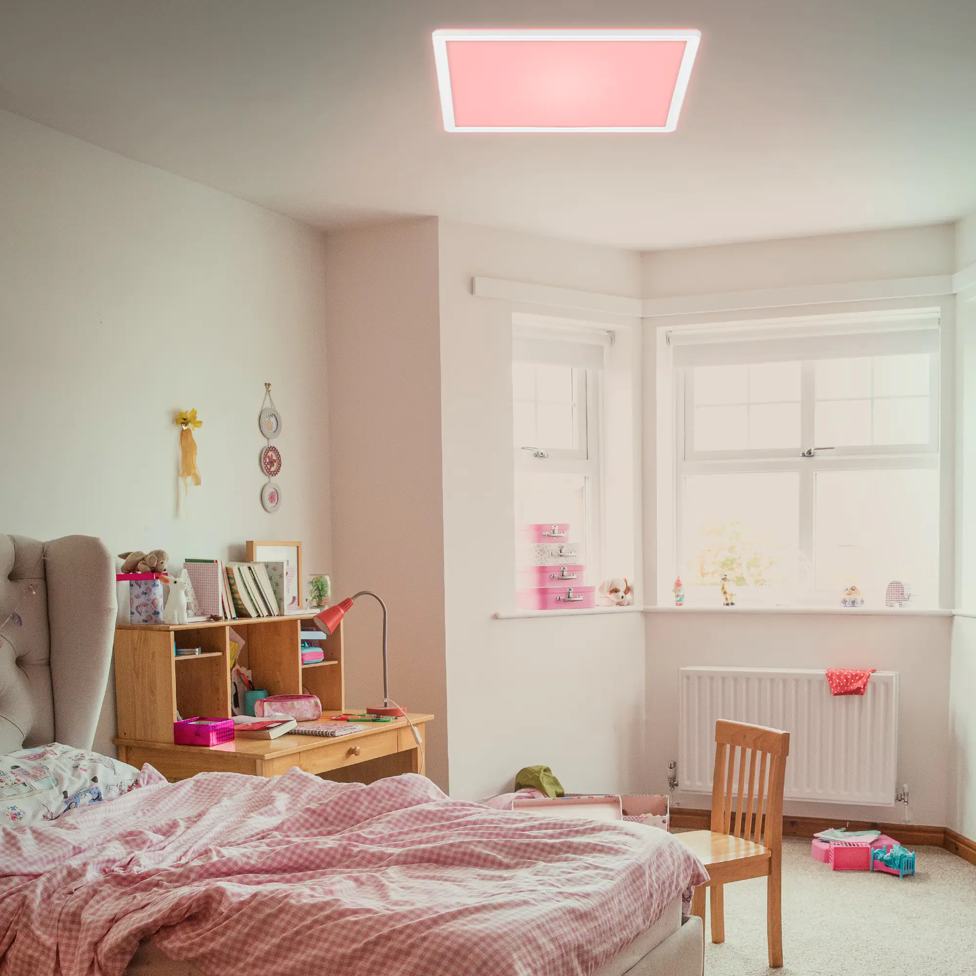 Di-Ka Ultraflaches RGBW LED Panel SLIM mit Hintergrundbeleuchtung