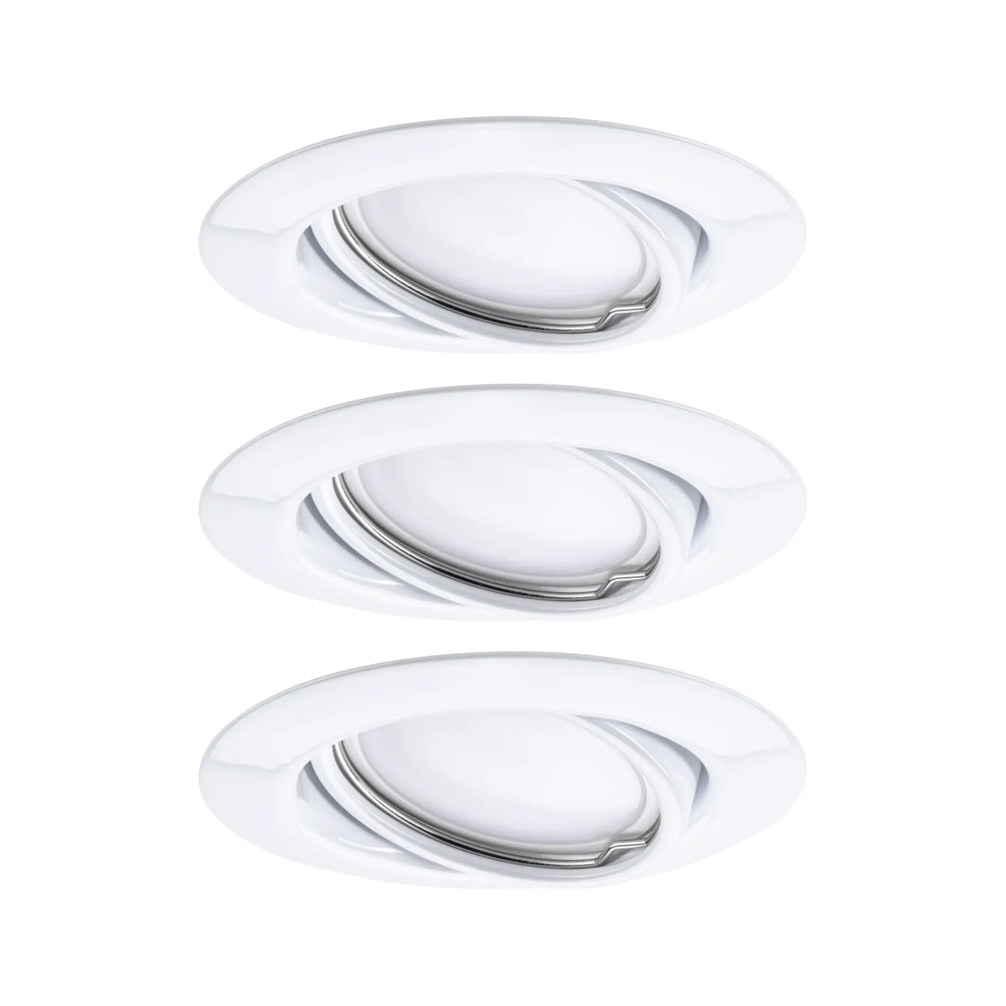 Paulmann LED Einbauleuchte Base 3er Basisset weiß Ø 9 cm GU10