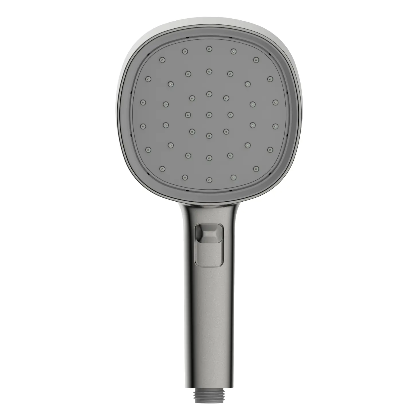 Primaster Handbrause 3 Strahlarten Water Gunmetall mit Wasserspareinsatz grau