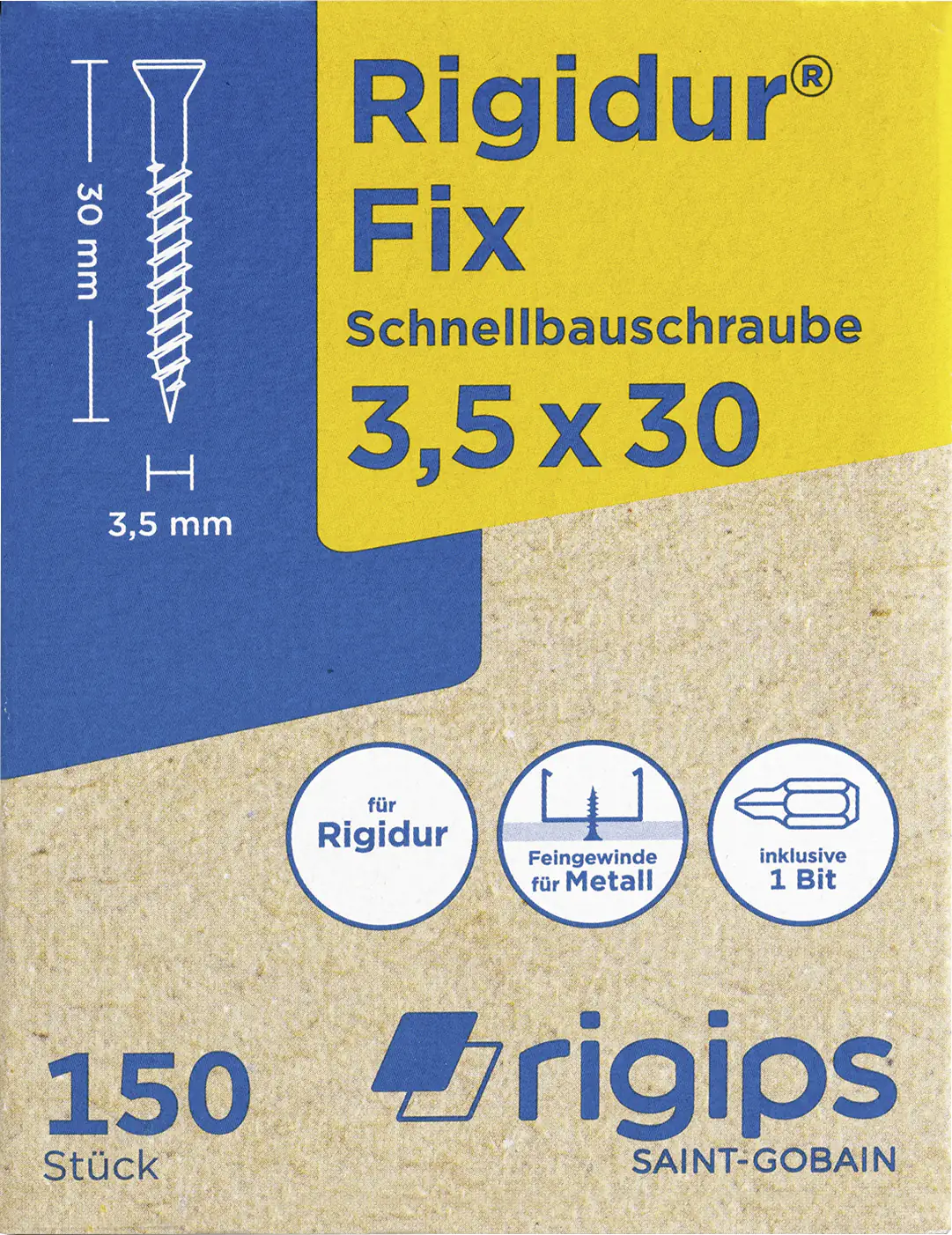 Schnellbauschrauben 3,5 x 30mm