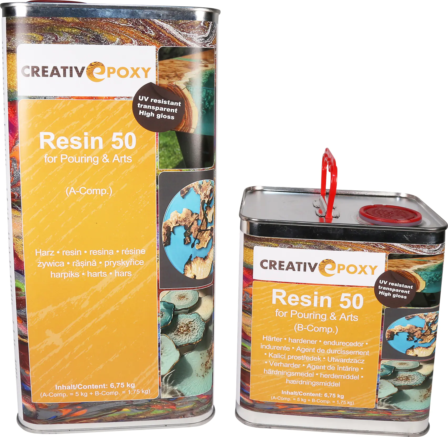 Creativ Epoxy Gießharz Resin 50  - 6,75 kg
