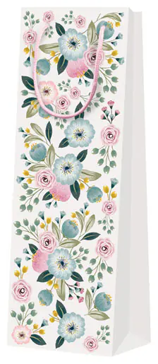 Duni Geschenktüte für Flasche Trend Joy 12 x 36 cm 