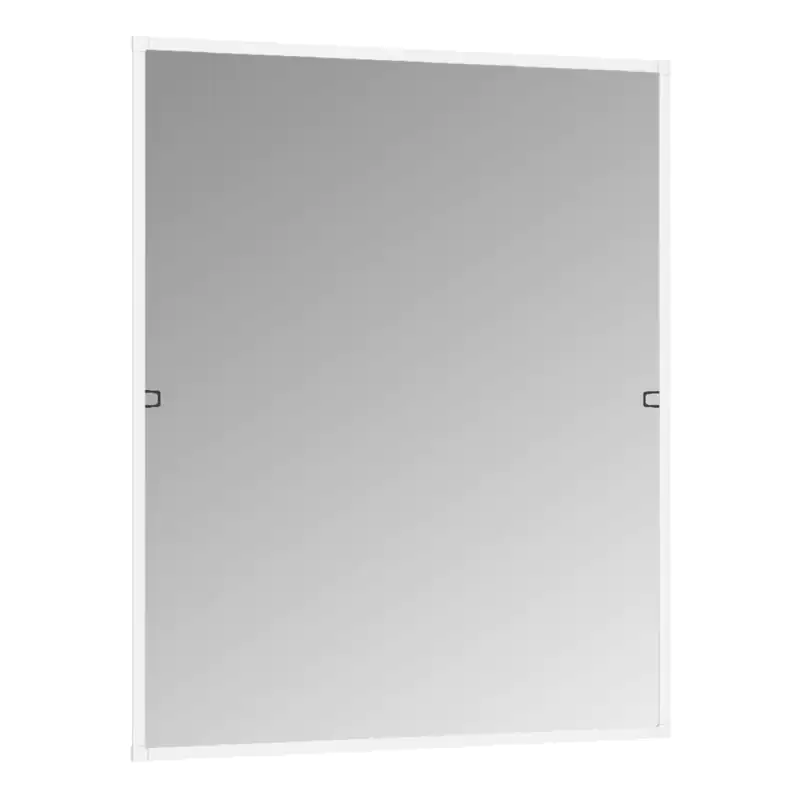 TrendLine Fliegenschutz-Fenster SLIM 120 x 150 cm weiß/weiß kürzbar