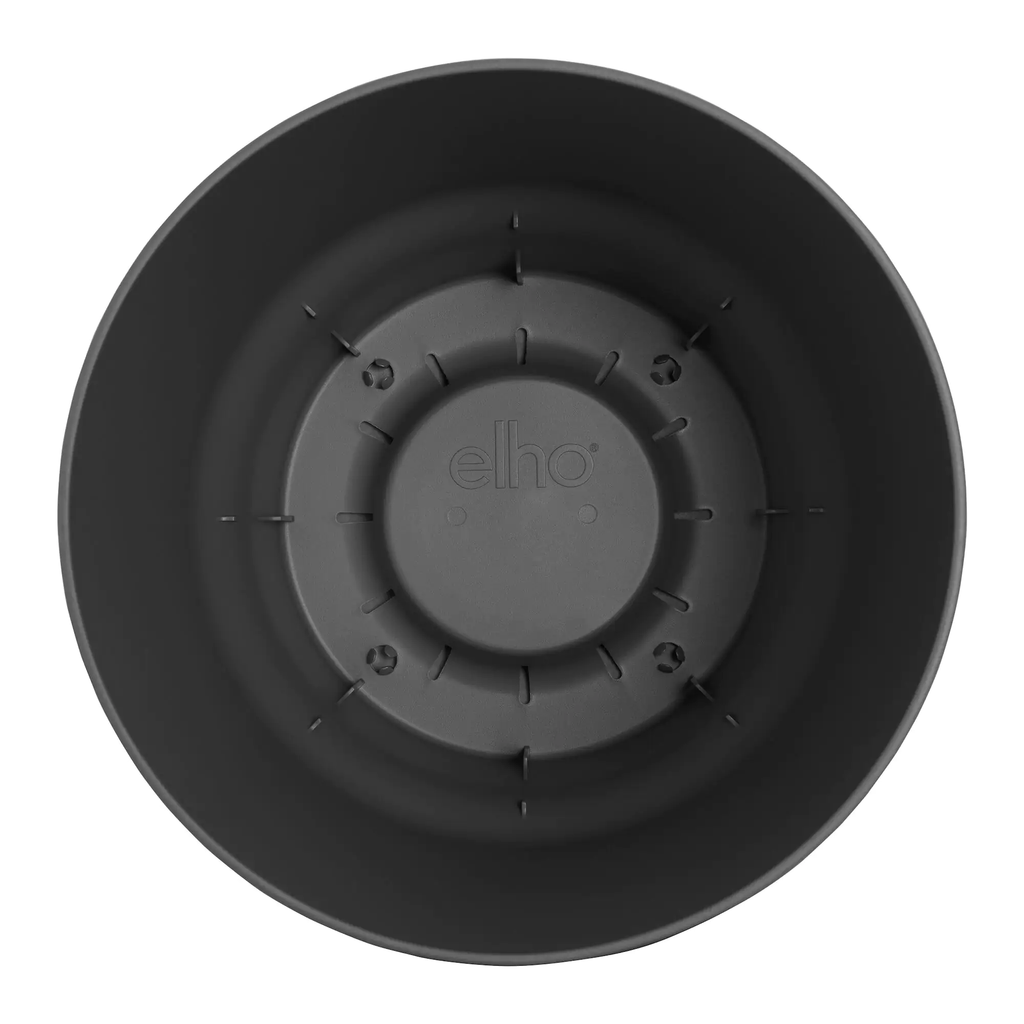 Elho Pflanztopf Greenville Ø 47 x 44 cm living schwarz