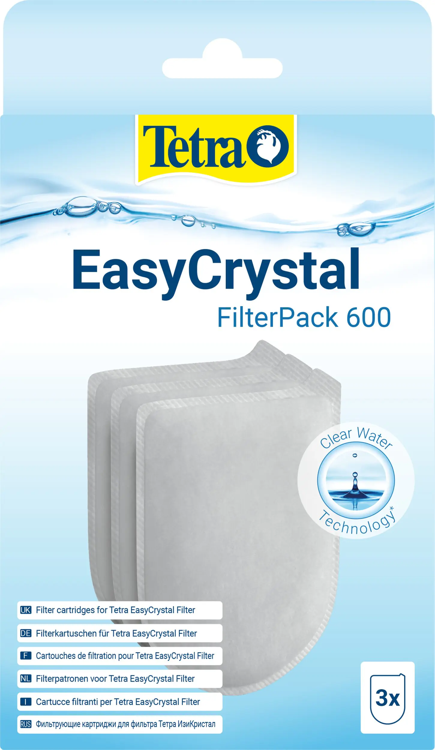 Tetra Aquariumfilter EasyCrystal Filter Pack 600