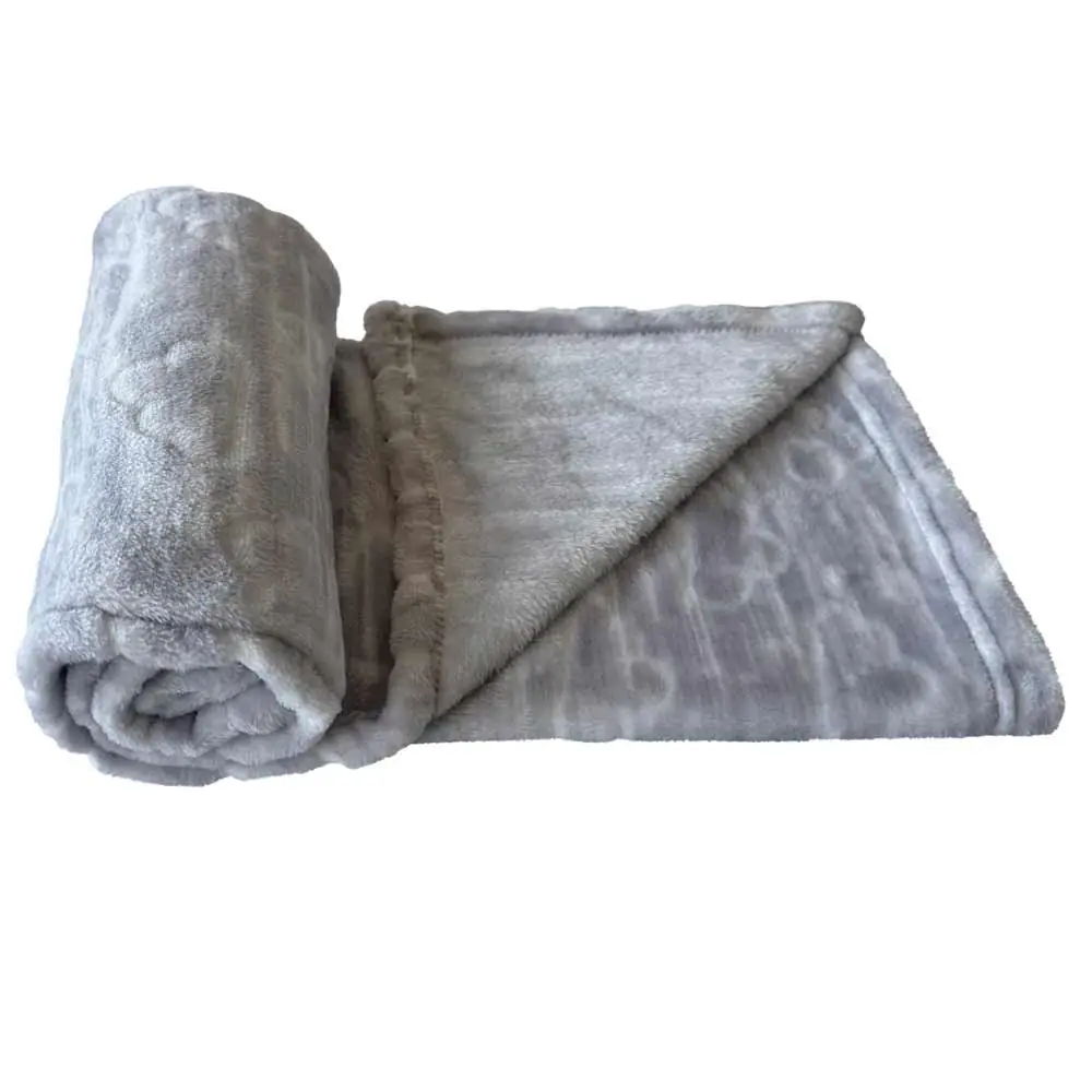 Nobby Hundedecke Fleece Cloud 75 x 50 cm grau