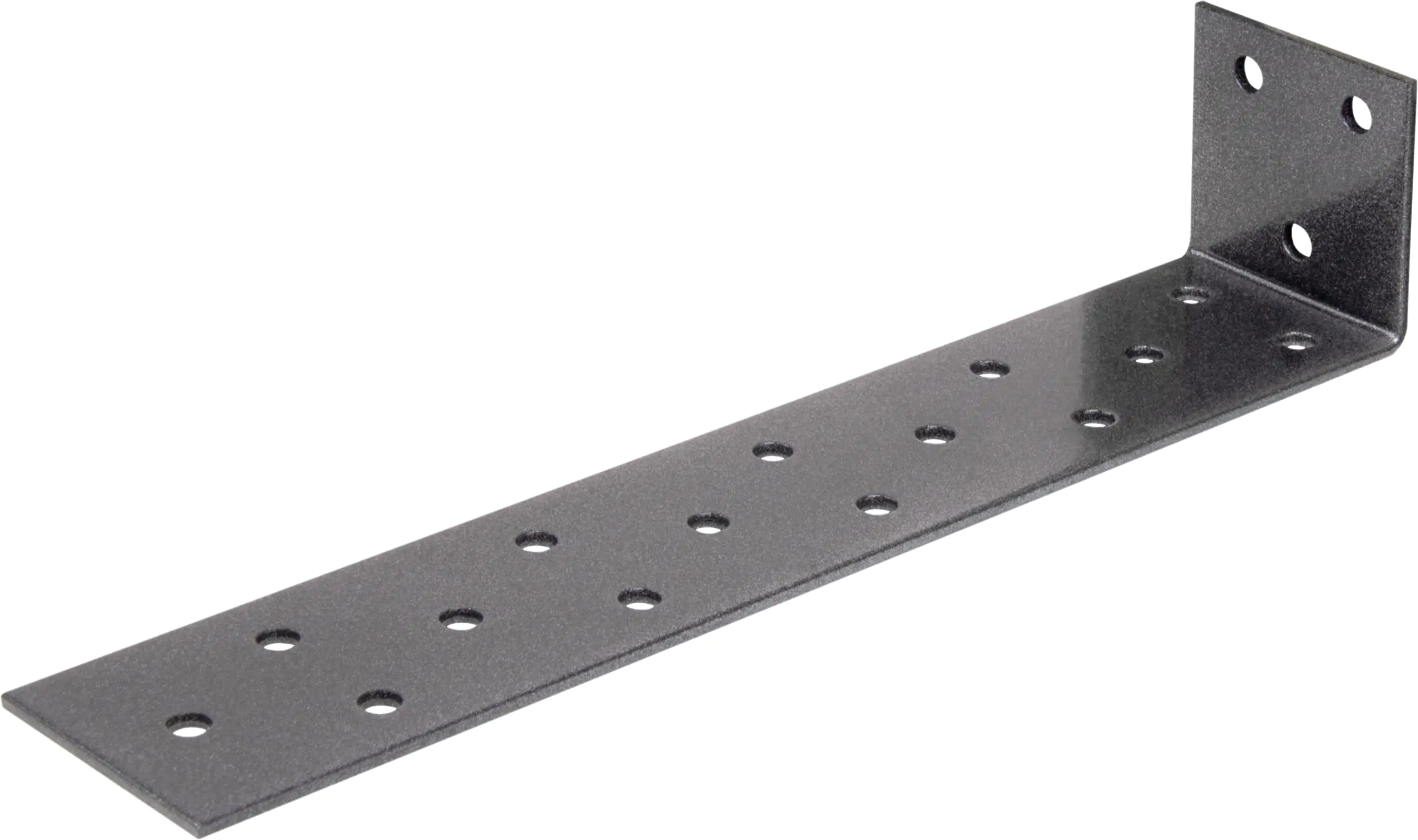 Alberts Duravis Flachstahl-Betonanker schwarz diamant, 205 x 40 x 40 mm