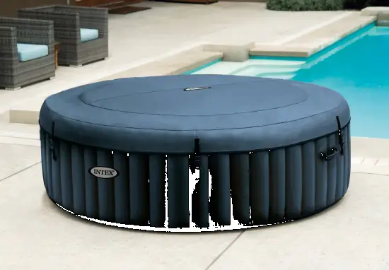 Intex PureSpa Whirlpool Bubble Massage Set 216 x 71 cm, blau
