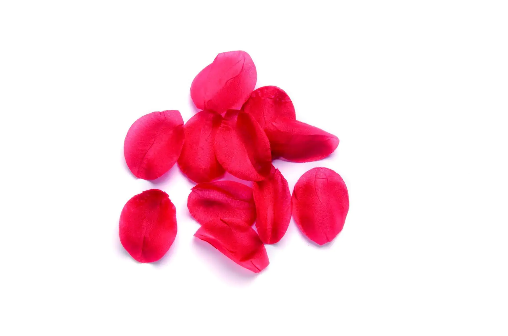 Glorex Rosenblütenblätter rot, 100 Stück