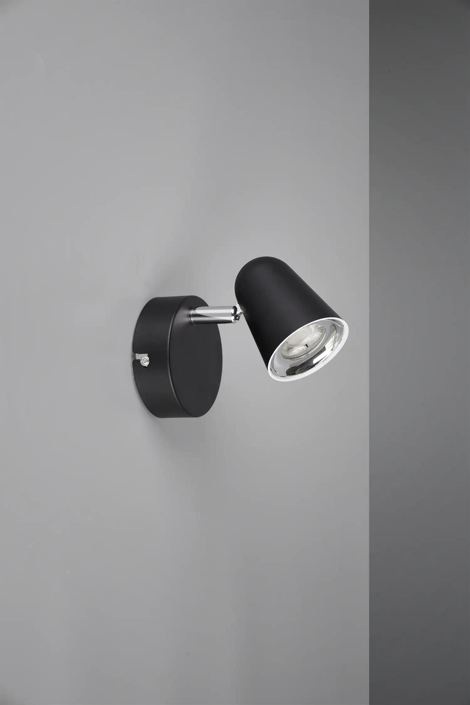 Reality Leuchten 1er LED Spot Toulouse schwarz matt