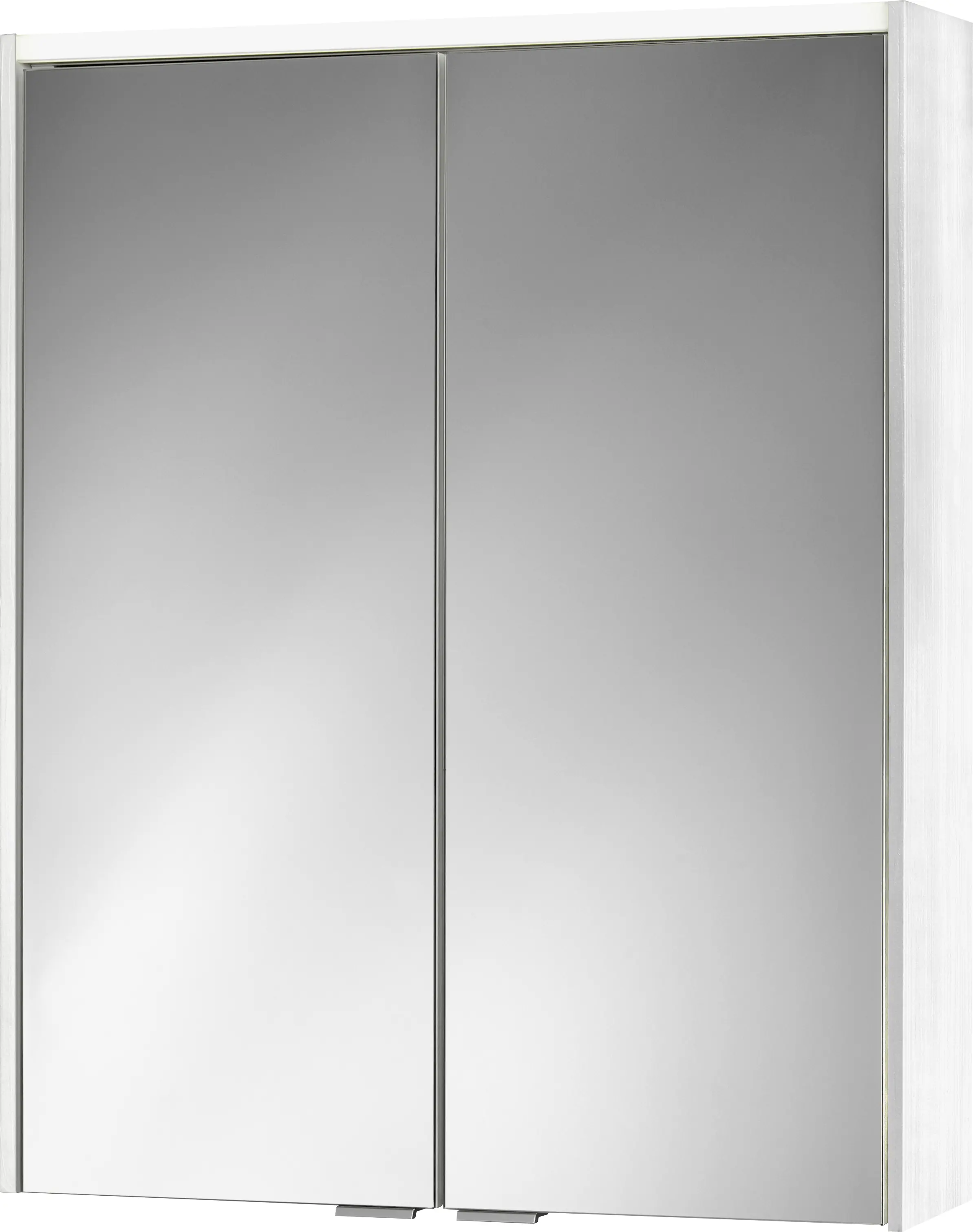 Jockey LED-Spiegelschrank Viola Hortensia holzdekor weiß 74 x 60 cm