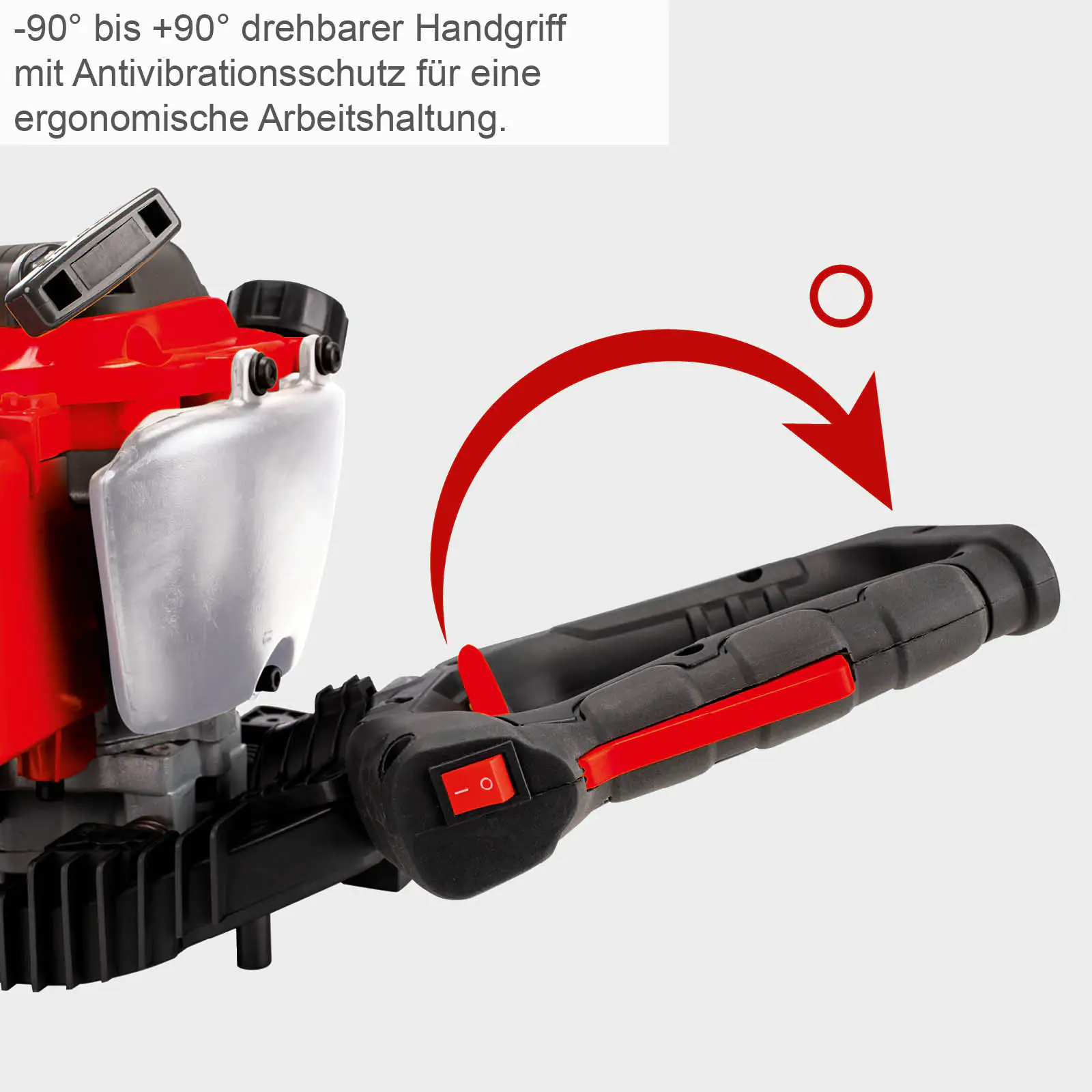 Scheppach Benzin-Heckenschere BHS650 560 mm Schnittlänge 
