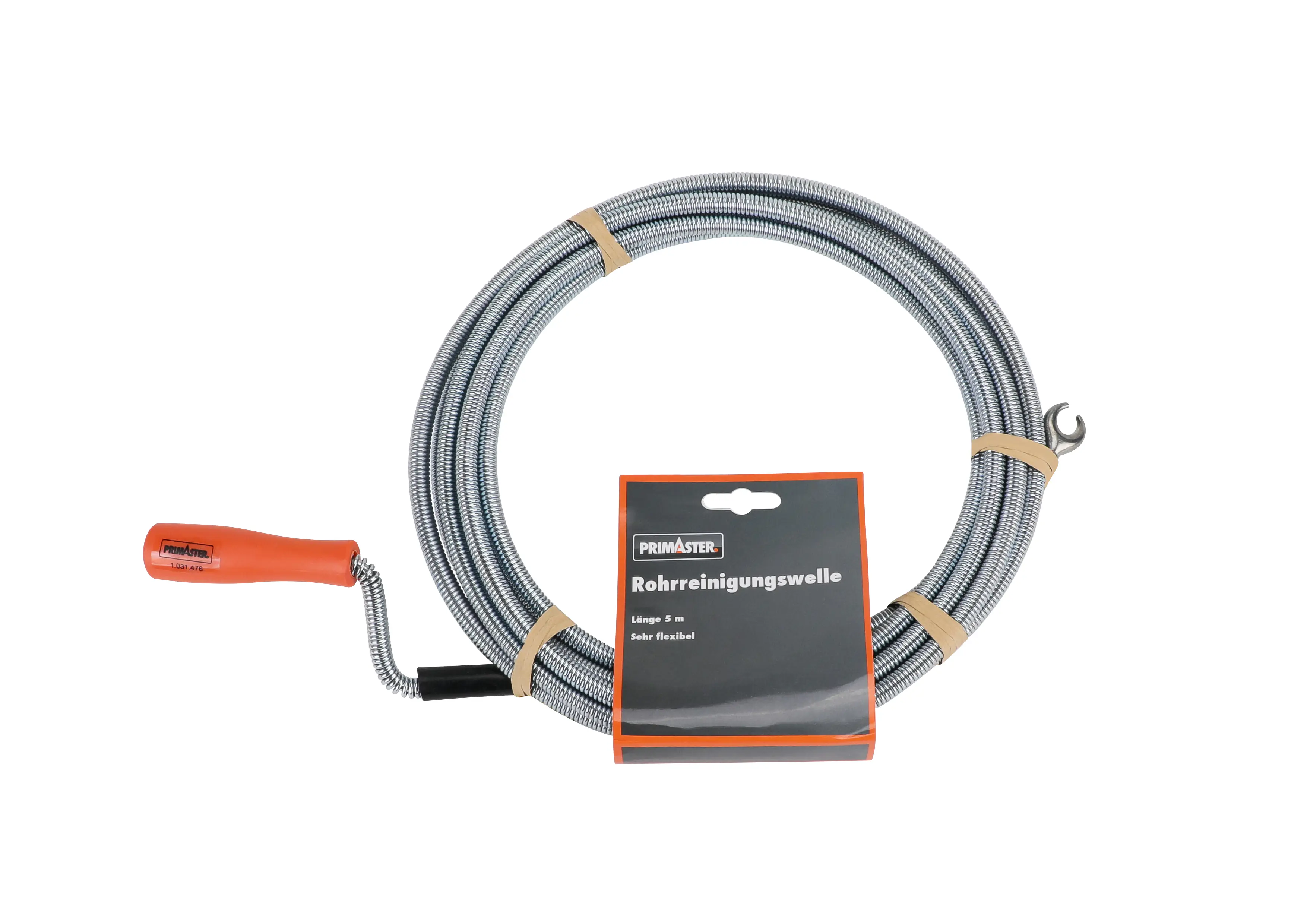 Primaster Rohrreinigungswelle 5 m mit Kurbel