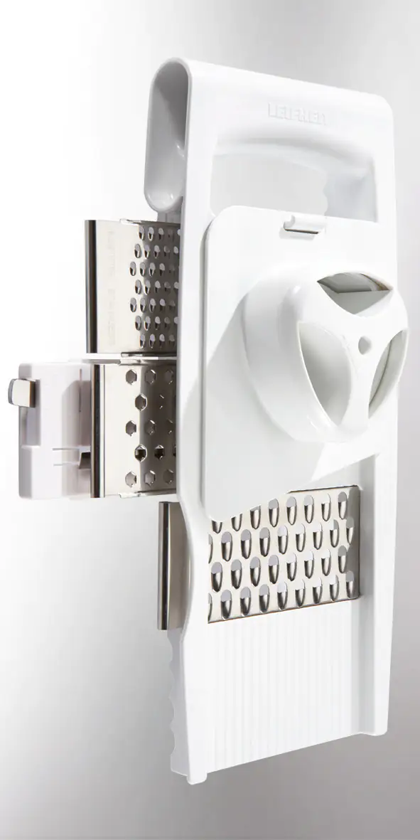 Leifheit Allzweckreibe 4+1 ComfortLine mit Restehalter