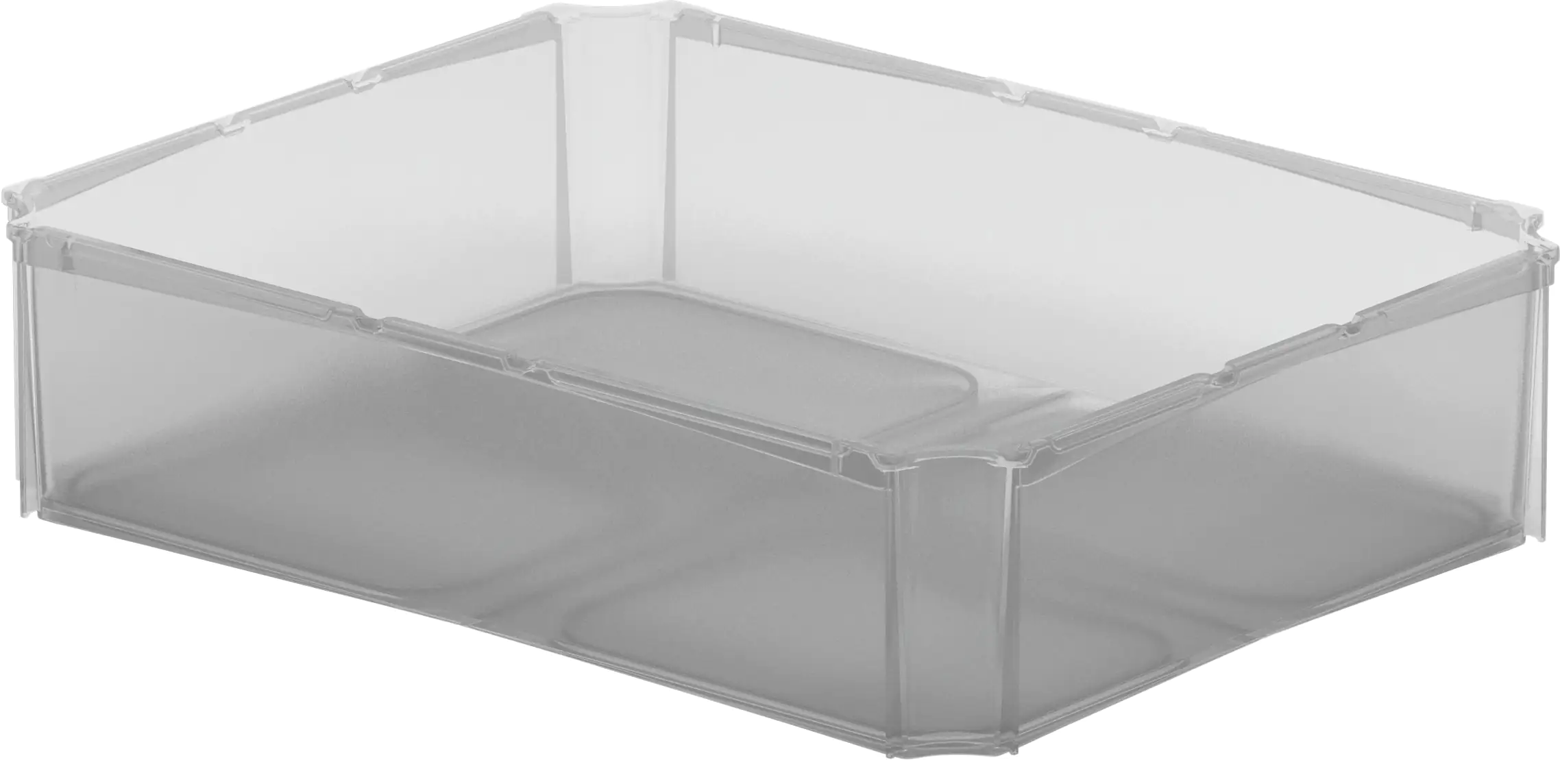 Surplus Systems Einsatzkasten für Eurobox 1/2 quer, transparent