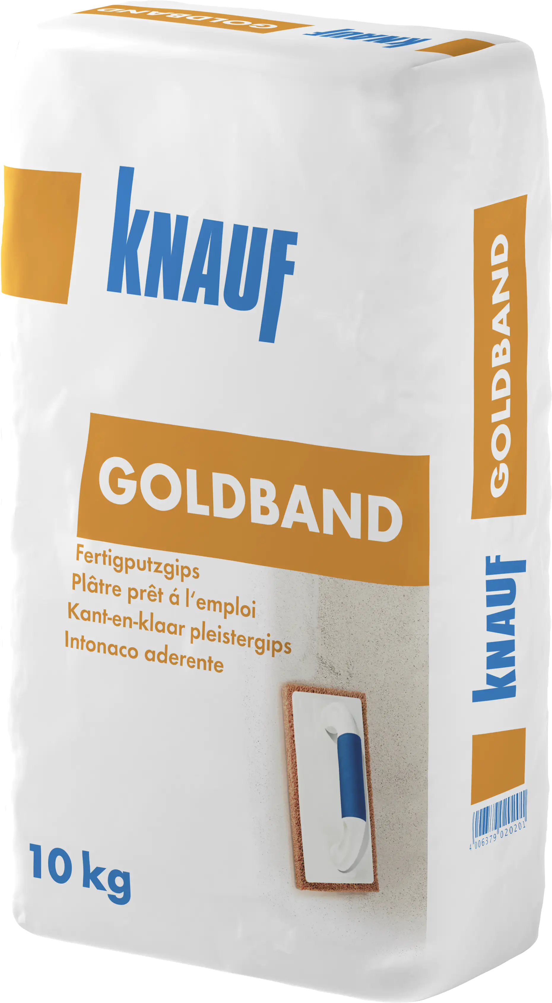 Knauf Goldband Fertigputzgips hellgrau, 10 kg