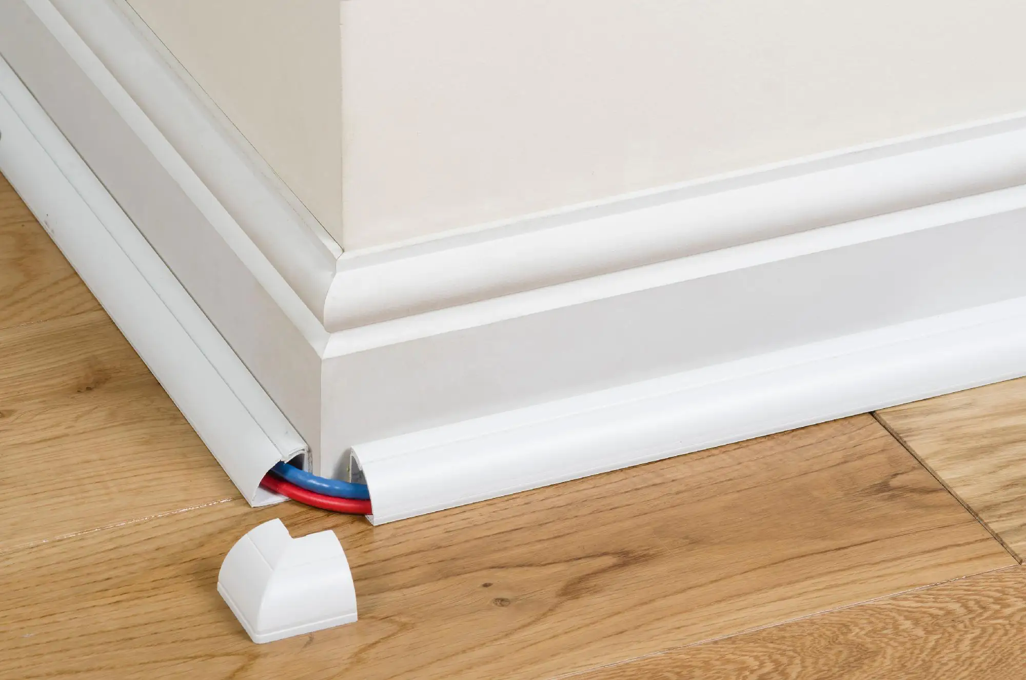 D-Line Design Kabelkanal Zubehör-Set 30x15mm weiß, 10-teilig
