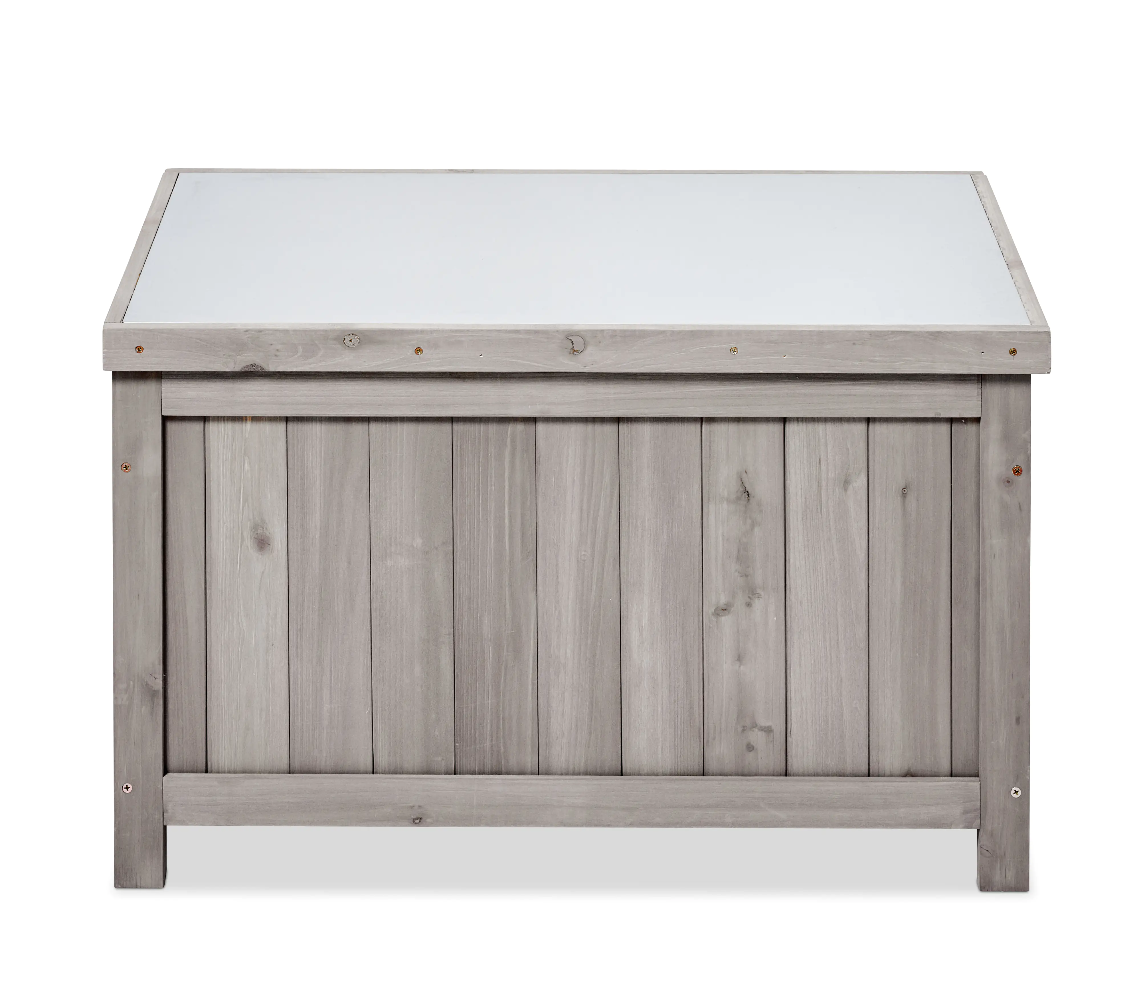 Butenkist Gartenbox Henriette Holz mit Klappdeckel 75 x 45 x 45 cm