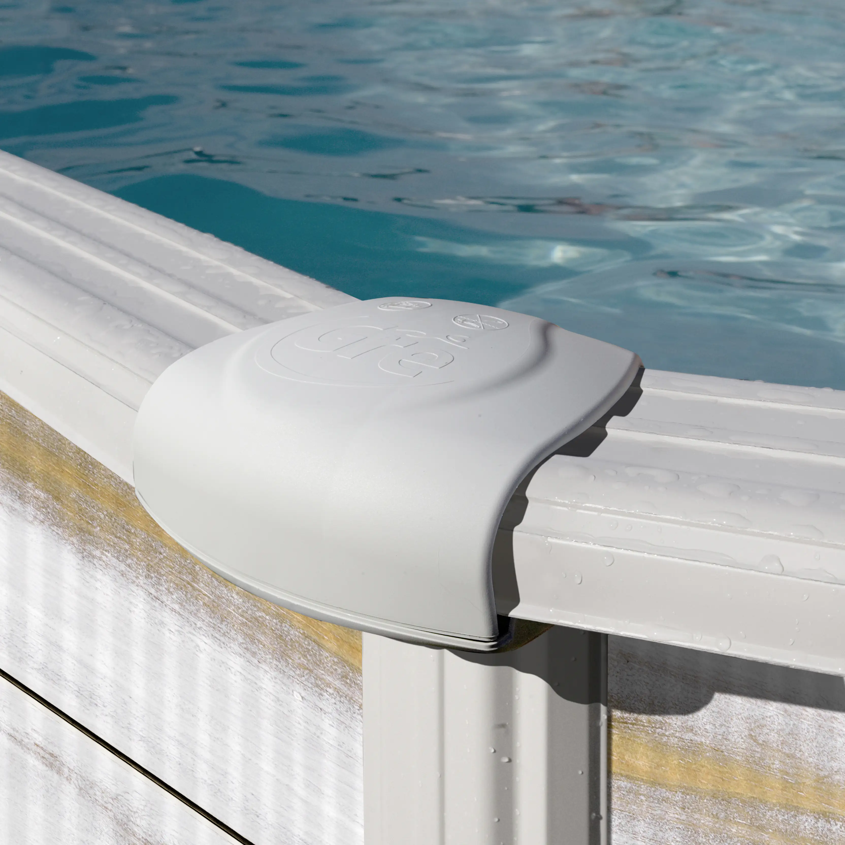 Gre Stahlwandpool oval mit Nordicoptik 500 x 300 x 132 cm