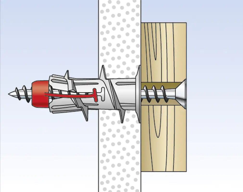 Fischer Gipskartondübel DuoBlade K 44 mm - 10 Stück