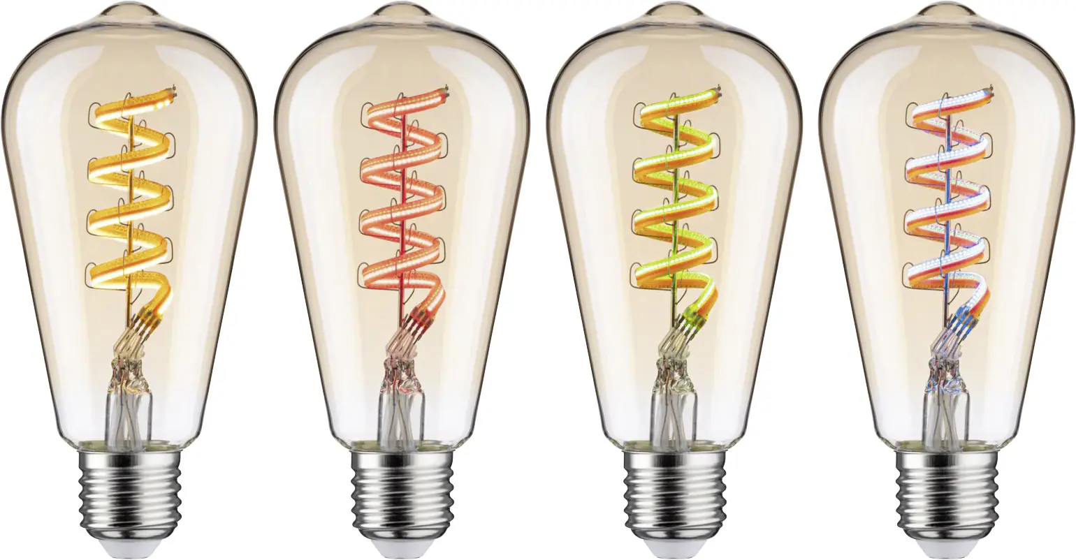 Paulmann LED Leuchtmittel ZigBee Edison E27 6,3 W RGBW