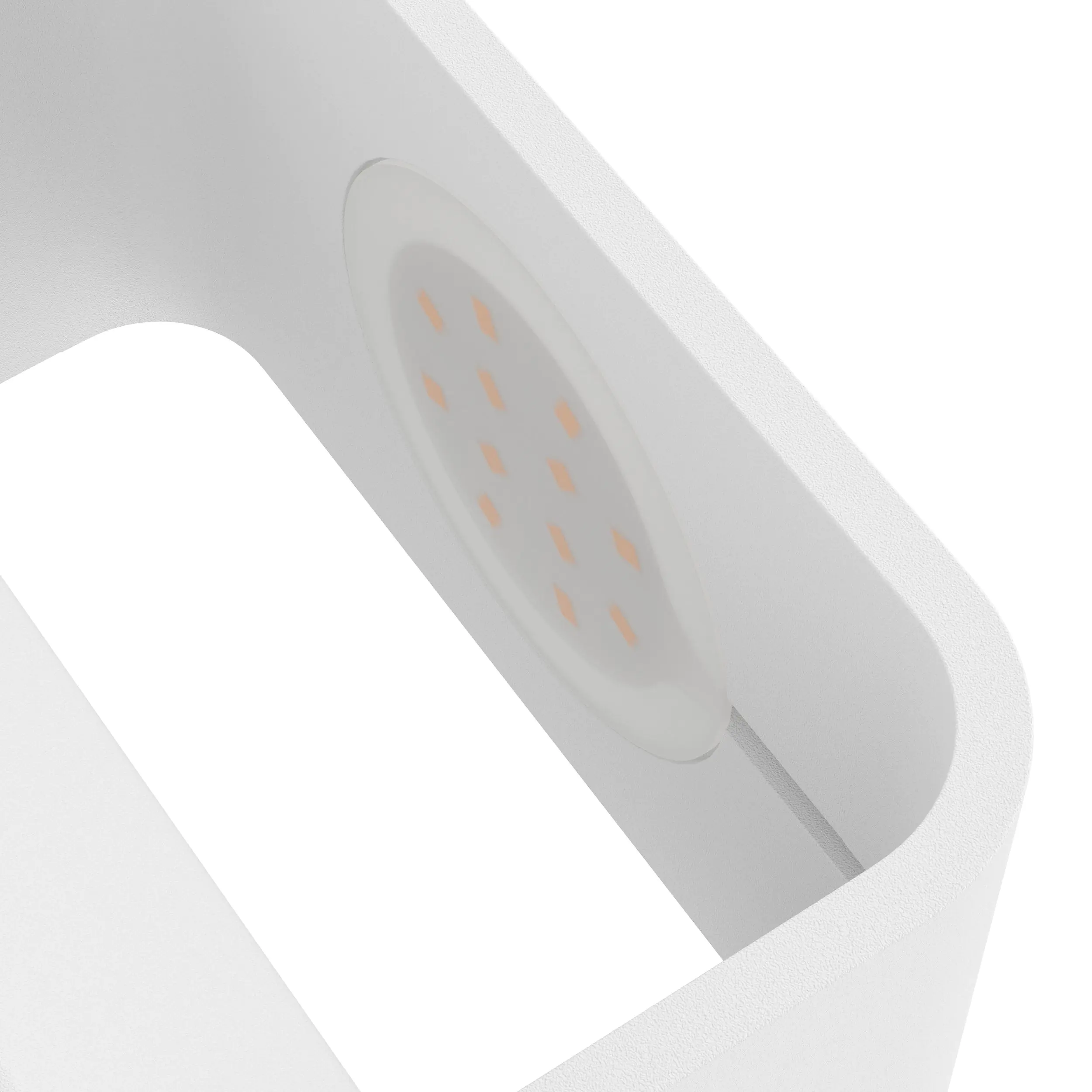 Eglo LED Wandleuchte Sania 4 weiß 13 x 8 cm Up & Down warmweiß