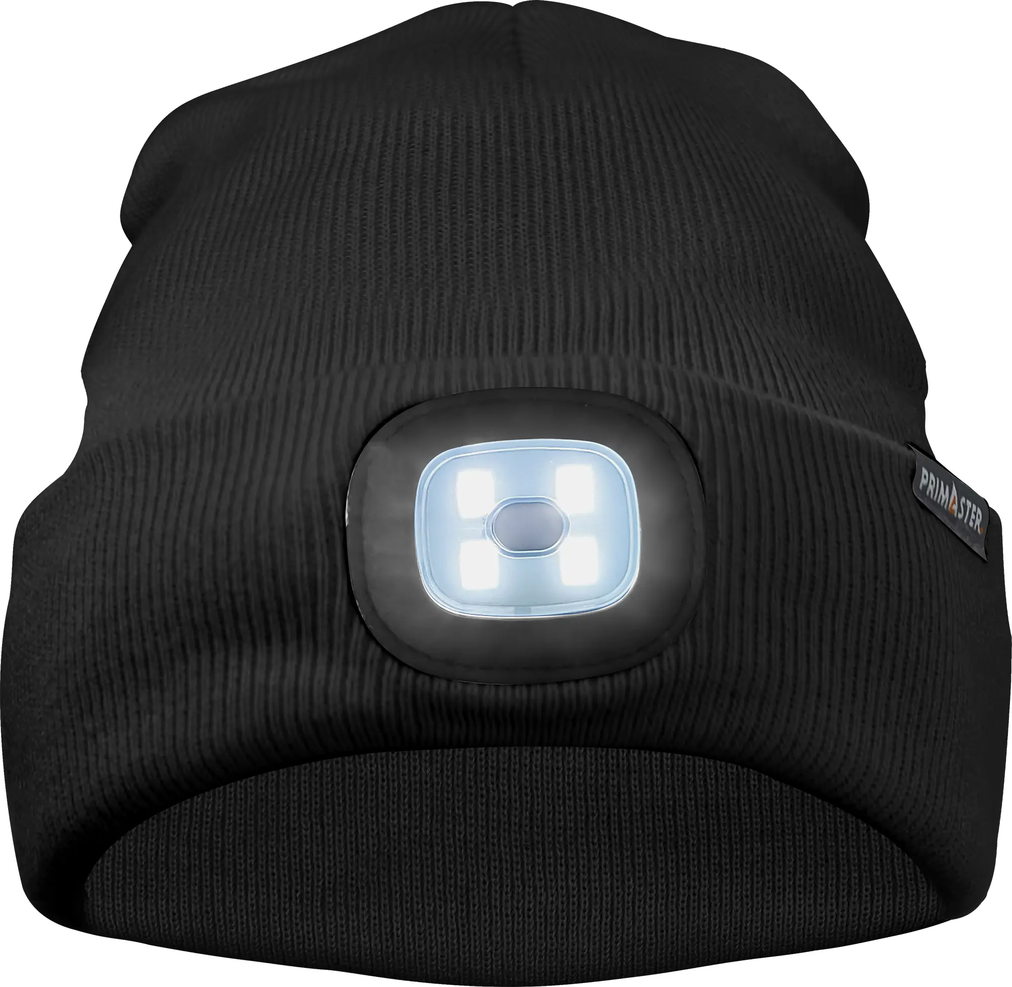 Primaster Mütze Beanie mit LED-Licht laden per USB