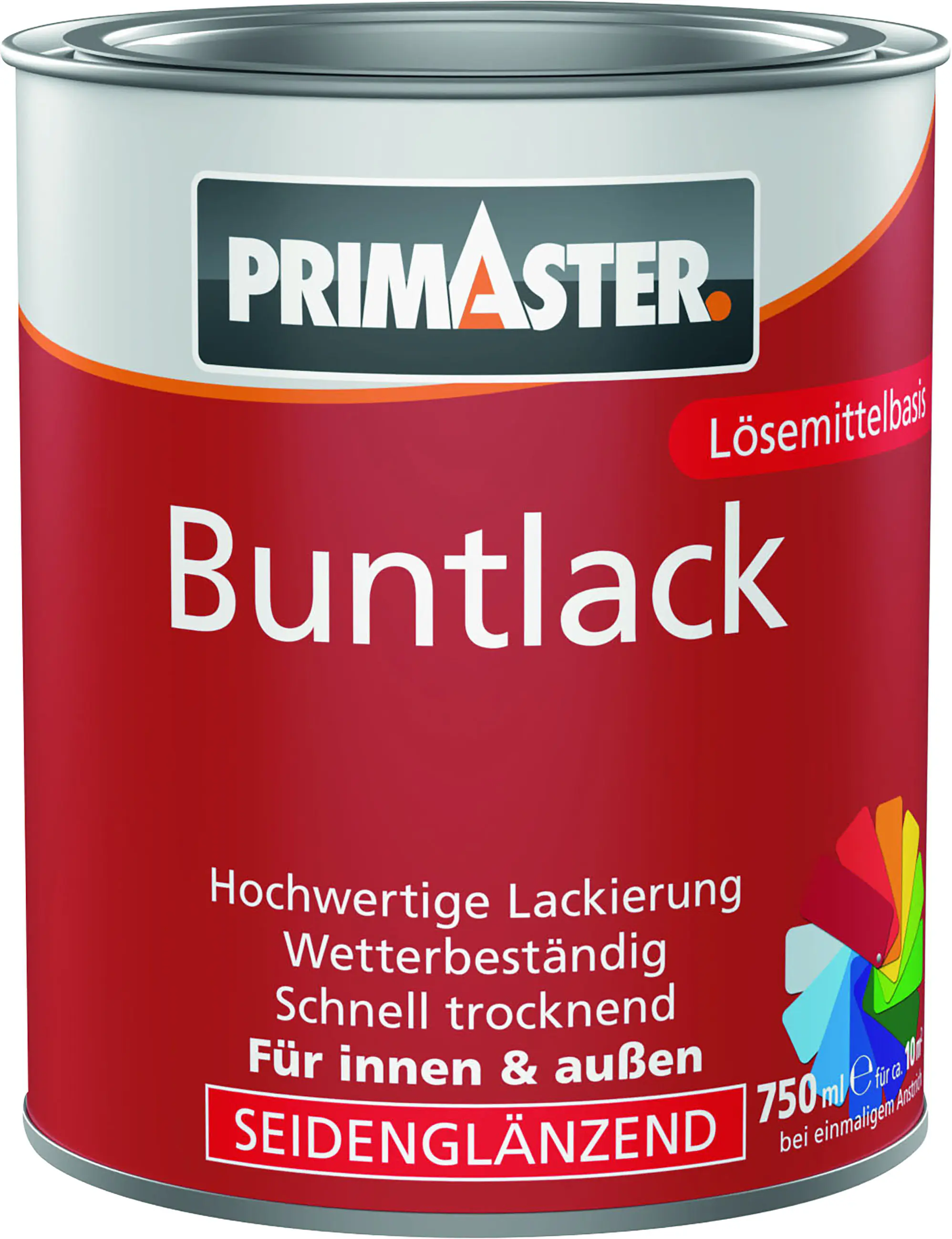 Produktbild:  Primaster Buntlack 750 ml hellelfenbein seidenmatt 