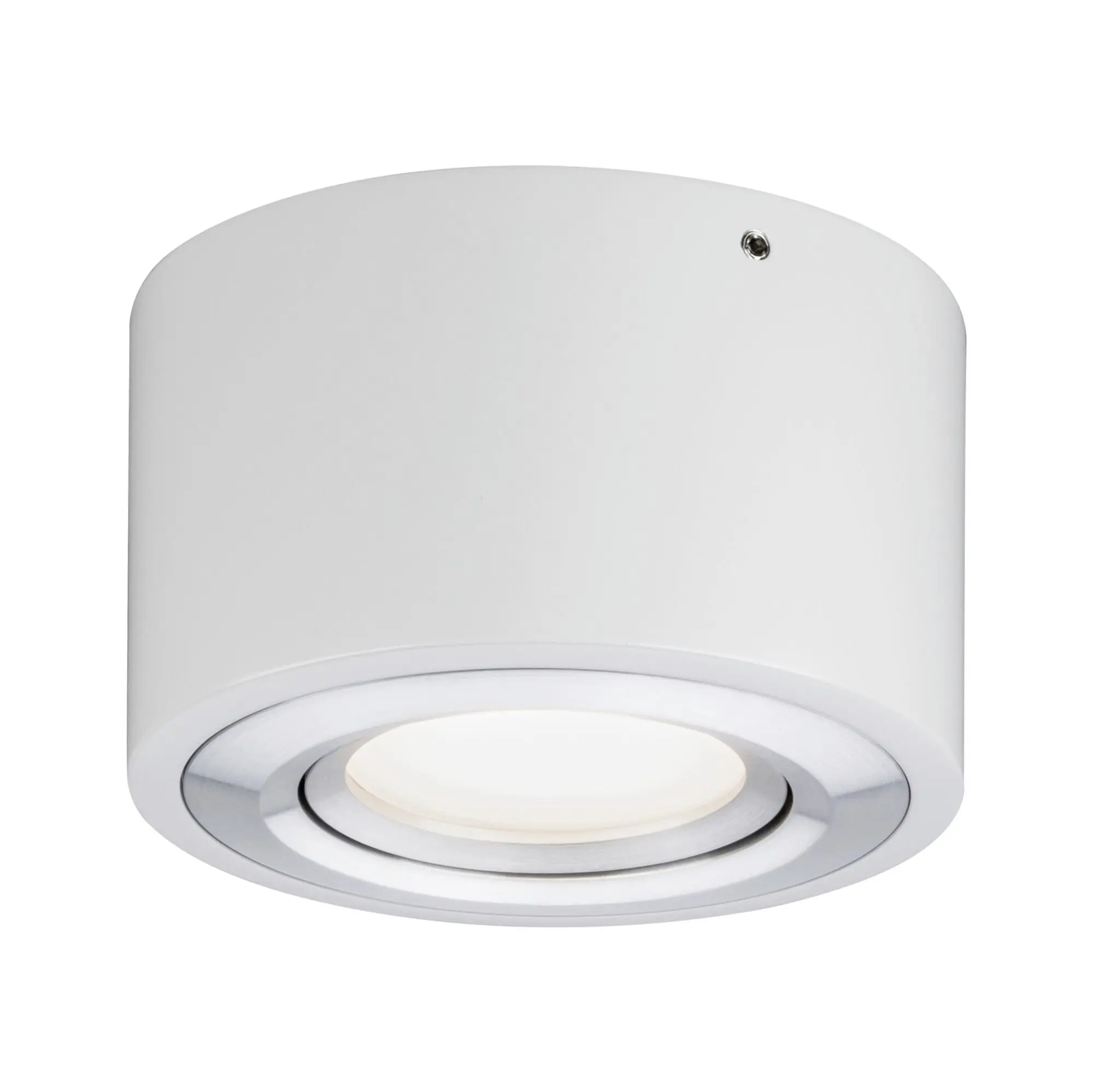 Paulmann LED-Aufbauleuchte Argun weiß-alu dimmbar